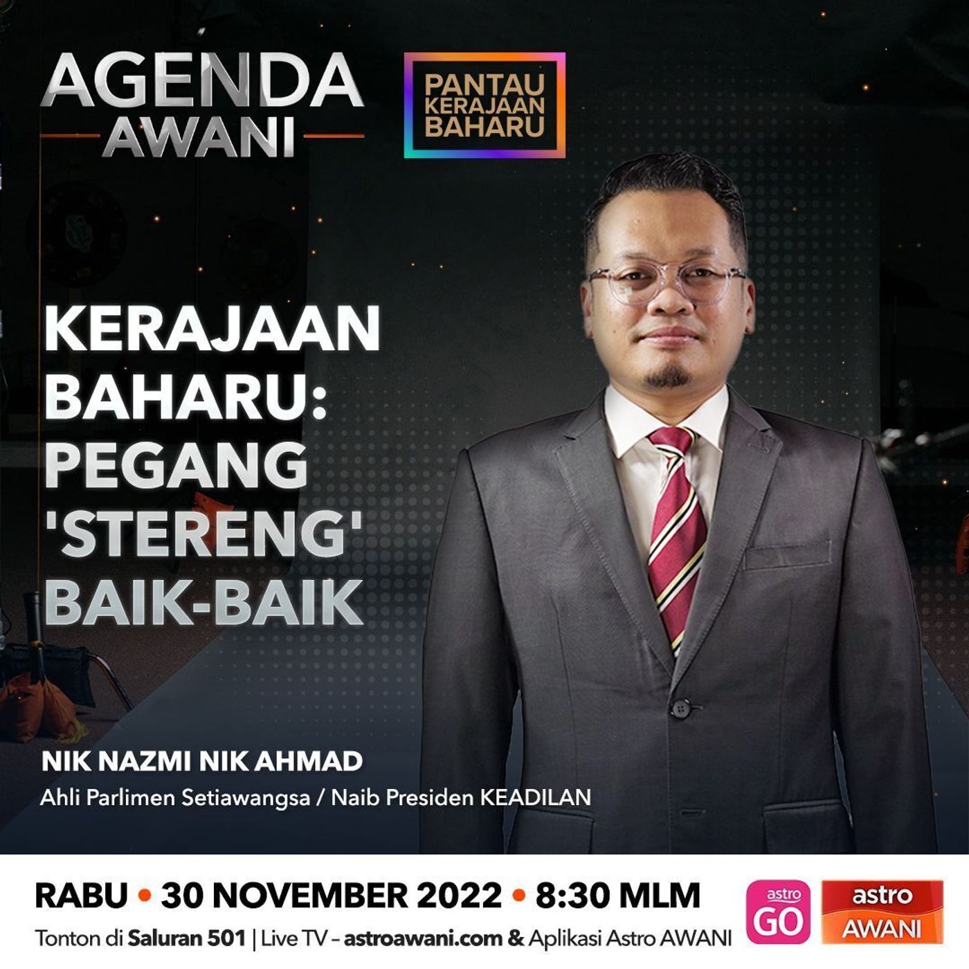 Agenda AWANI: Kerajaan Baharu | Pegang 'stereng' baik-baik episode artwork