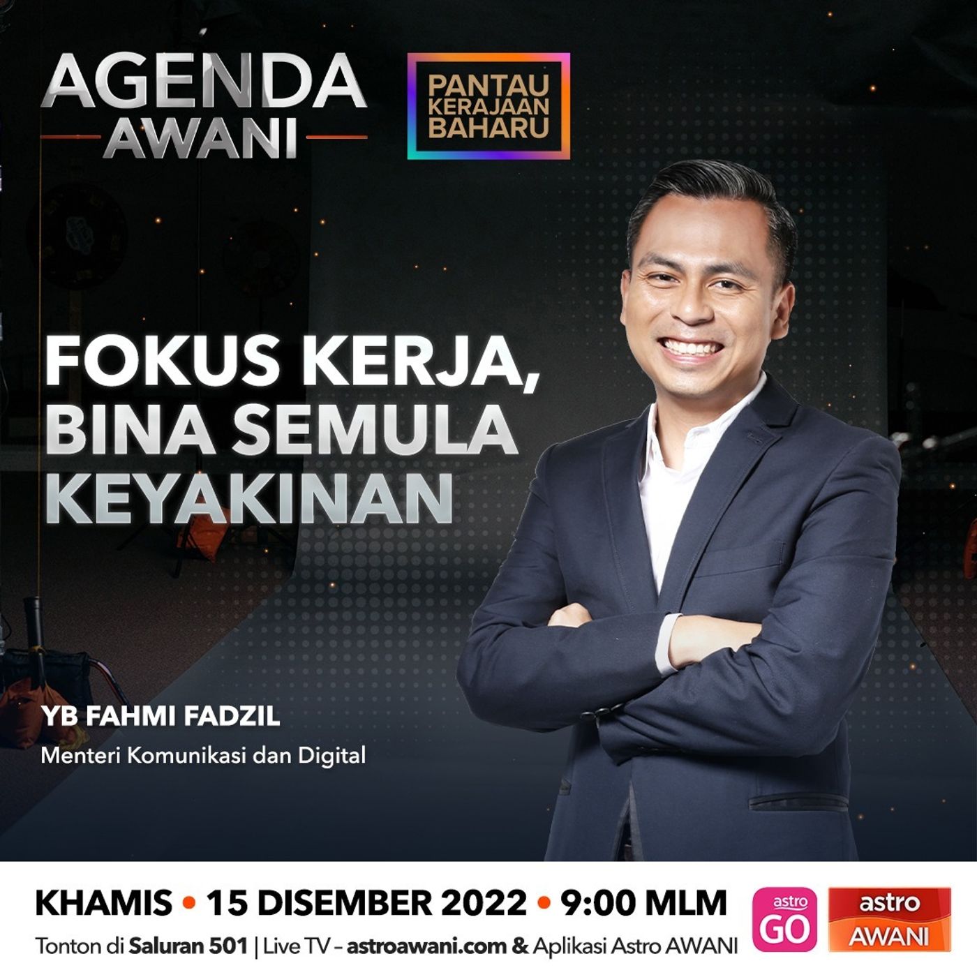 Agenda AWANI: Fokus kerja, bina semula keyakinan episode artwork