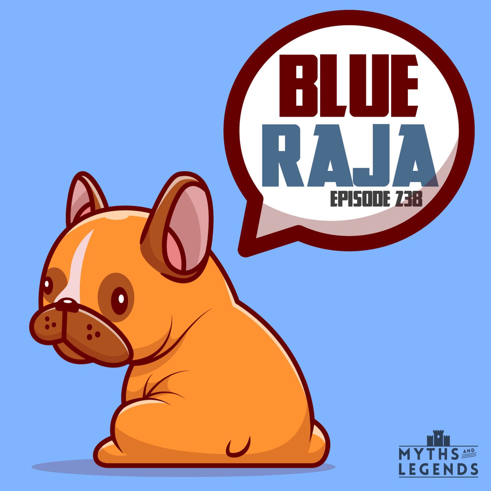 238-Indian Folklore: Blue Raja