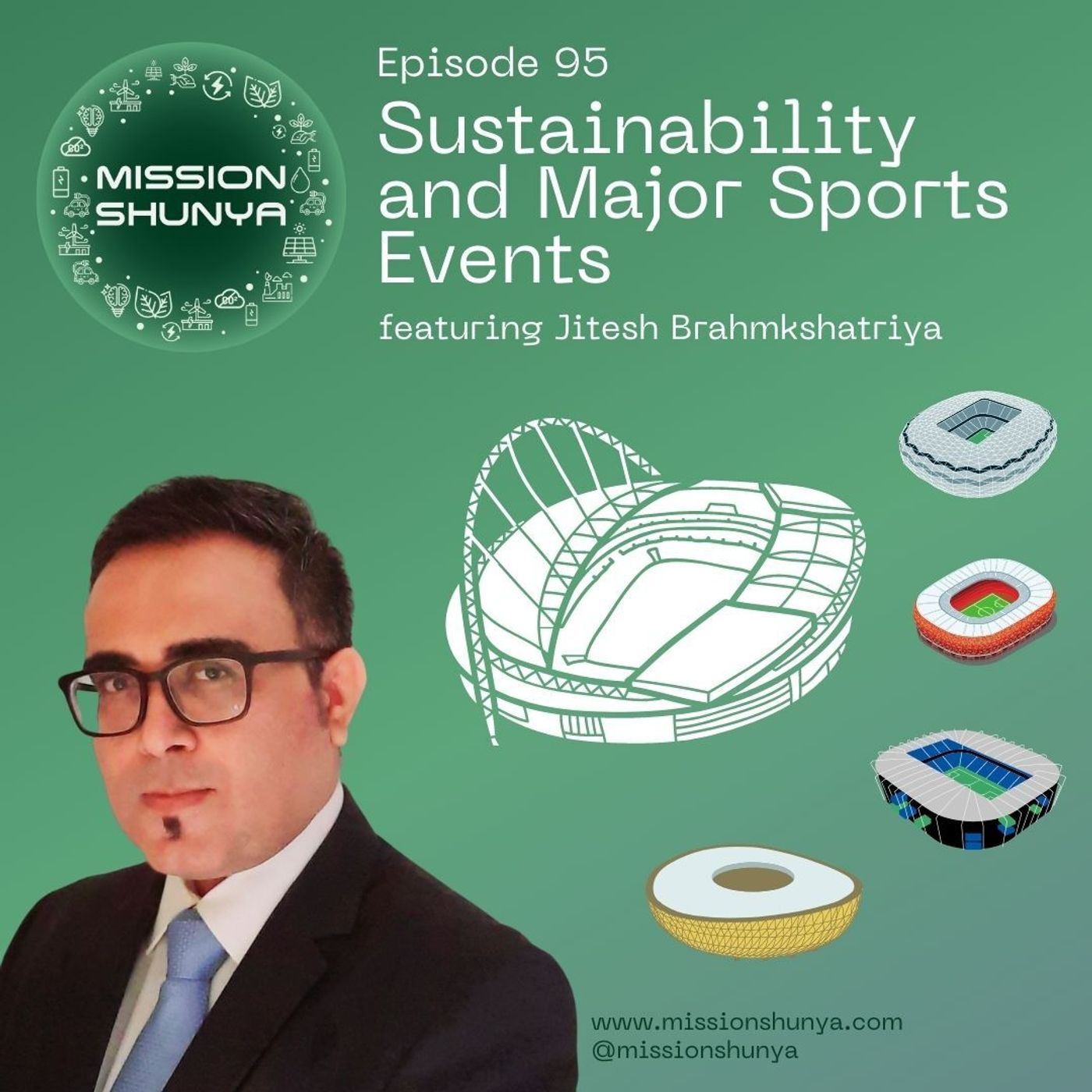 95: Sustainability and major sport events ft. Jitesh Brahmkshatriya