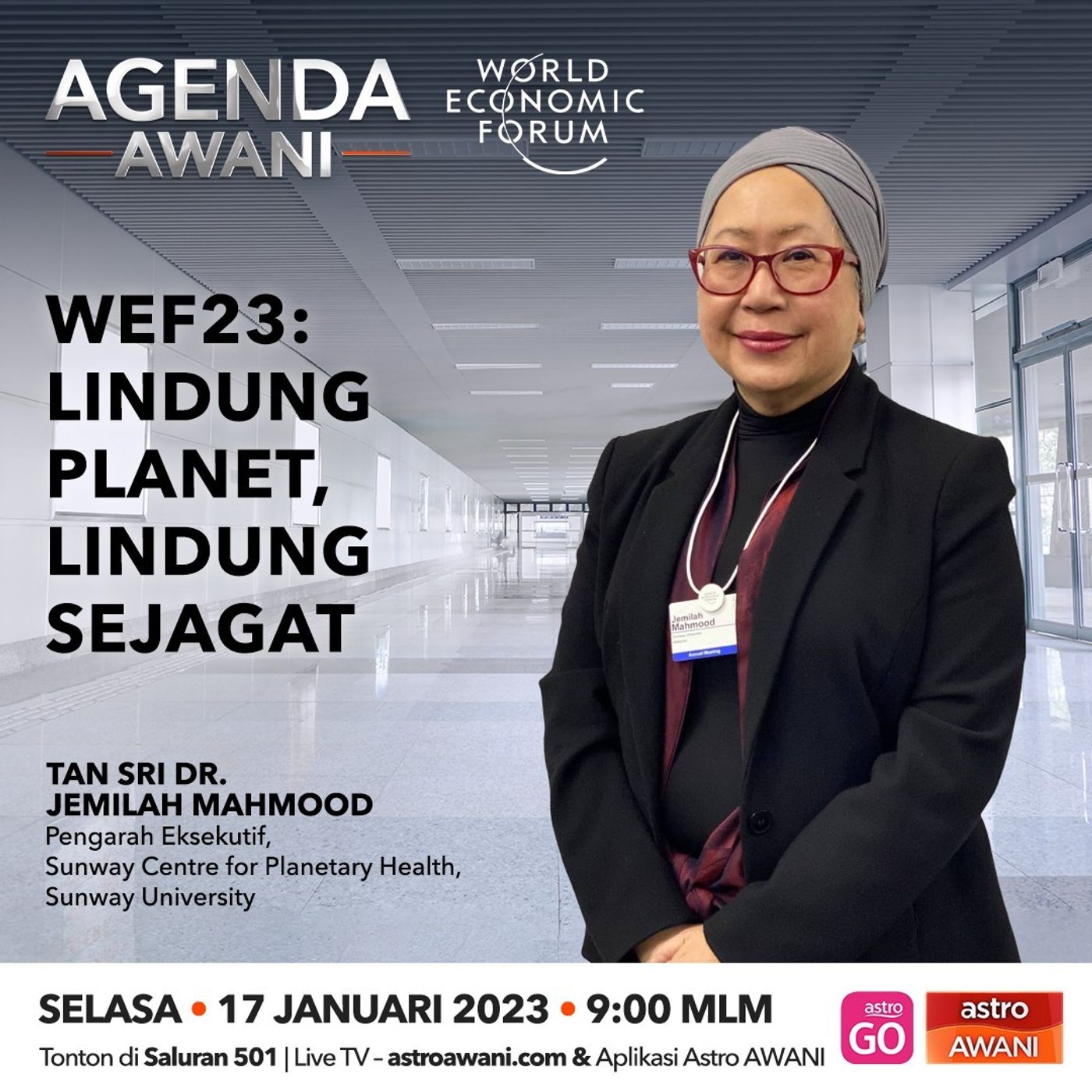 Agenda AWANI: WEF2023 | Lindung planet, lindung sejagat episode artwork