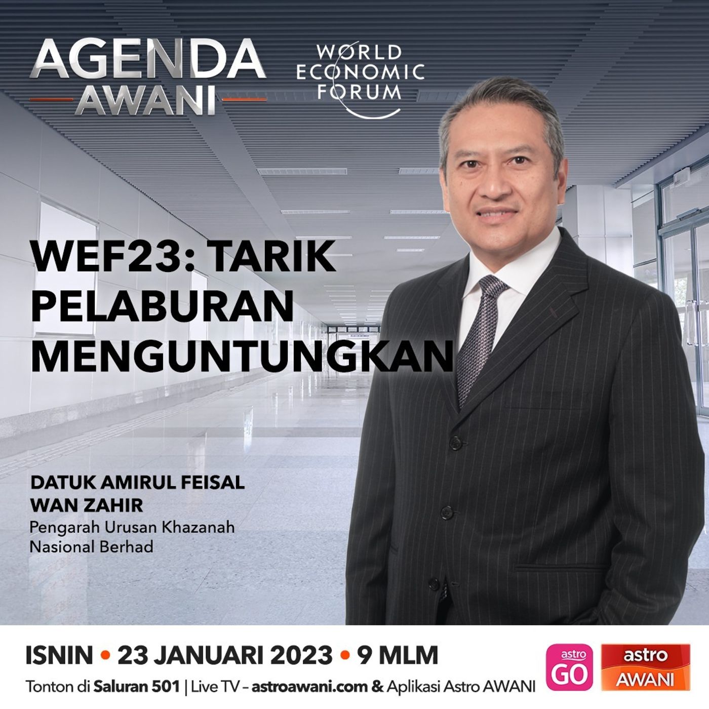 Agenda AWANI: WEF23 | Tarik pelaburan menguntungkan episode artwork