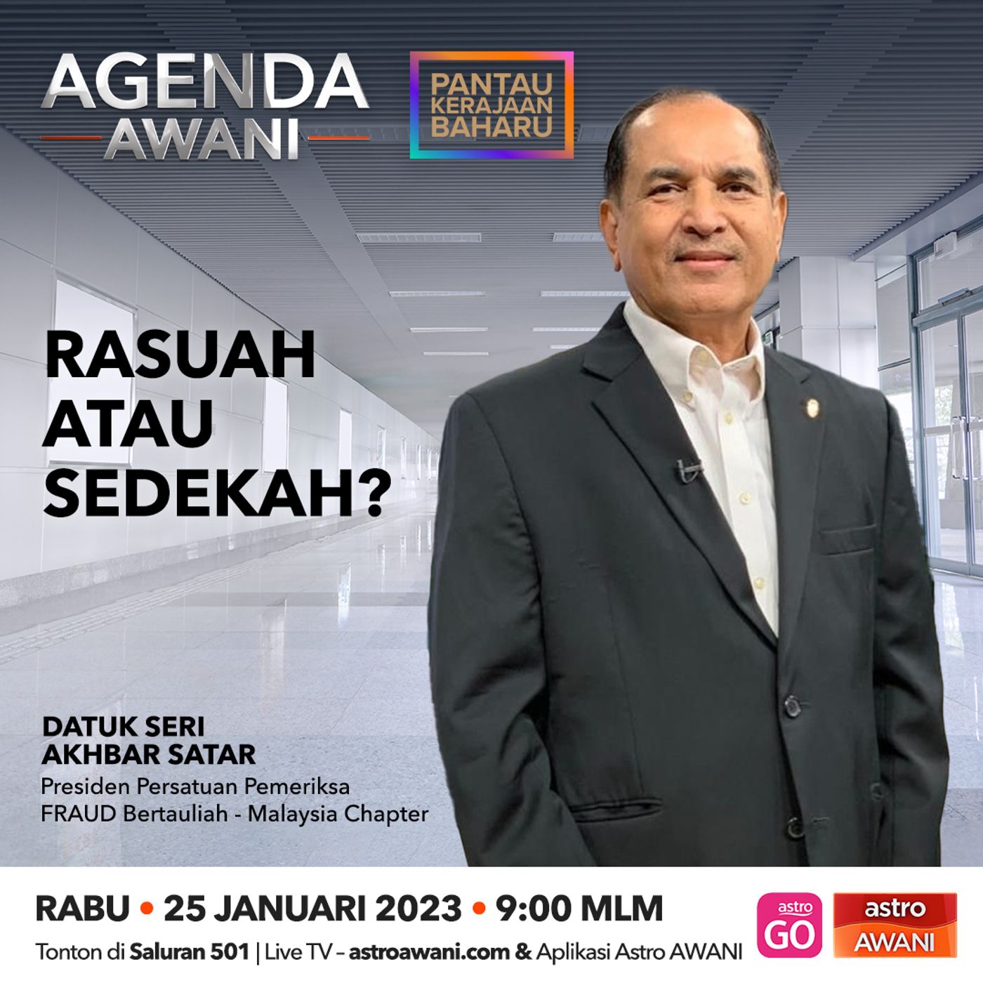 Agenda AWANI: Rasuah Atau Sedekah? episode artwork