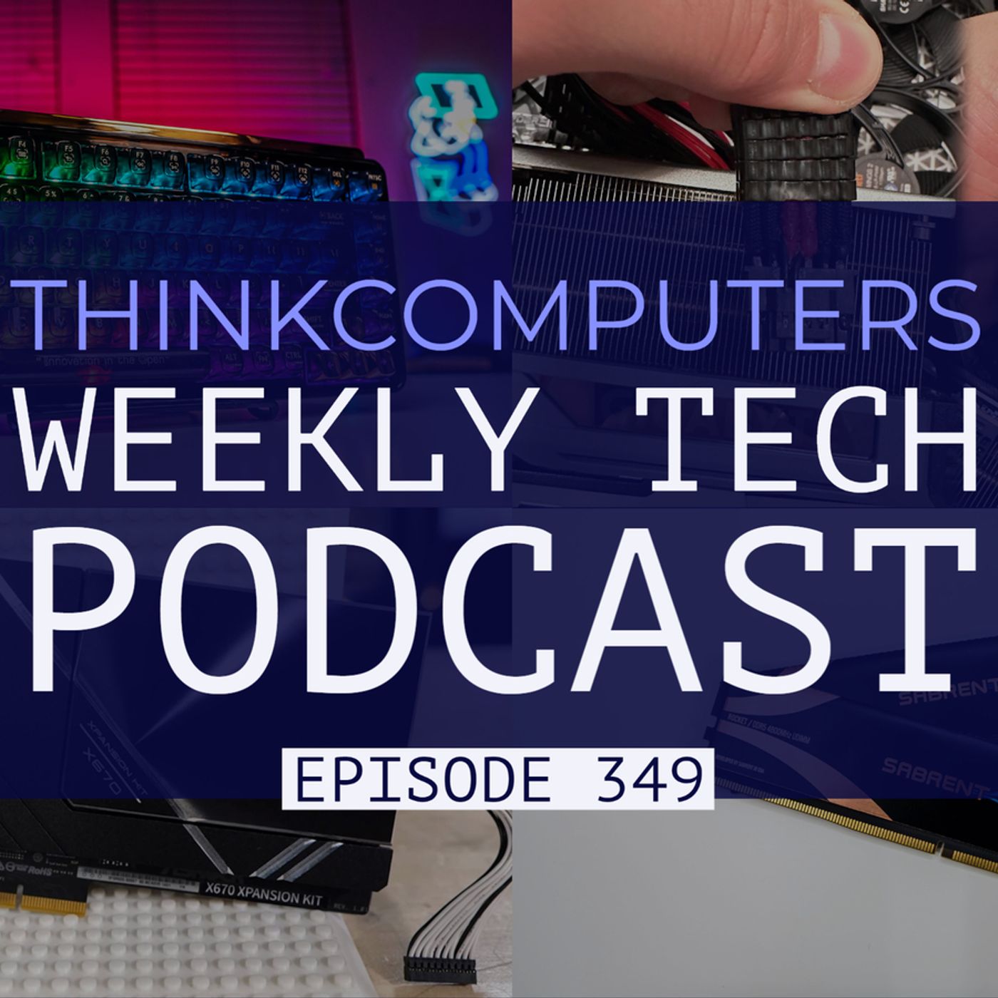 ThinkComputers Podcast #349 - BlackIO 83 Keyboard, AMD Game Bundle, RTX 4060 Ti Specs & More! episode artwork