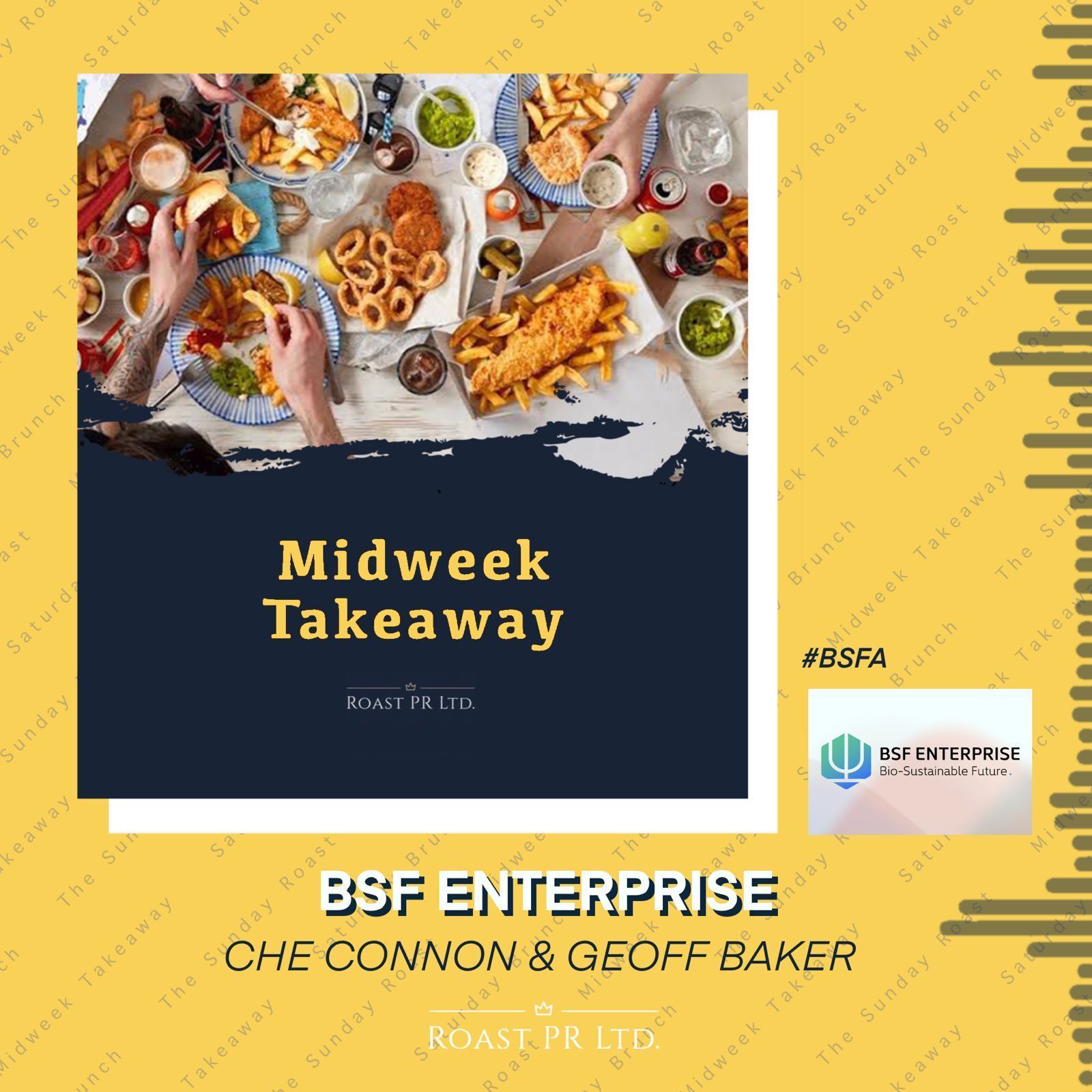 S5 Ep29: Midweek Takeaway featuring Che Connon, CEO of 3D Bio-tissues and Geoff Baker, Director of BSF Enterprises (LSE:BSFA) episode artwork