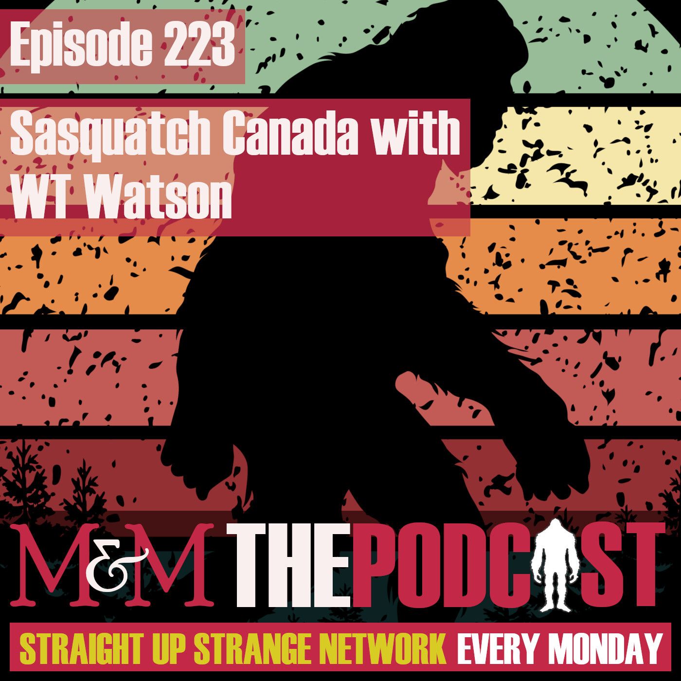 Mysteries and Monsters: Episode 223 Sasquatch Canada with W T Watson
