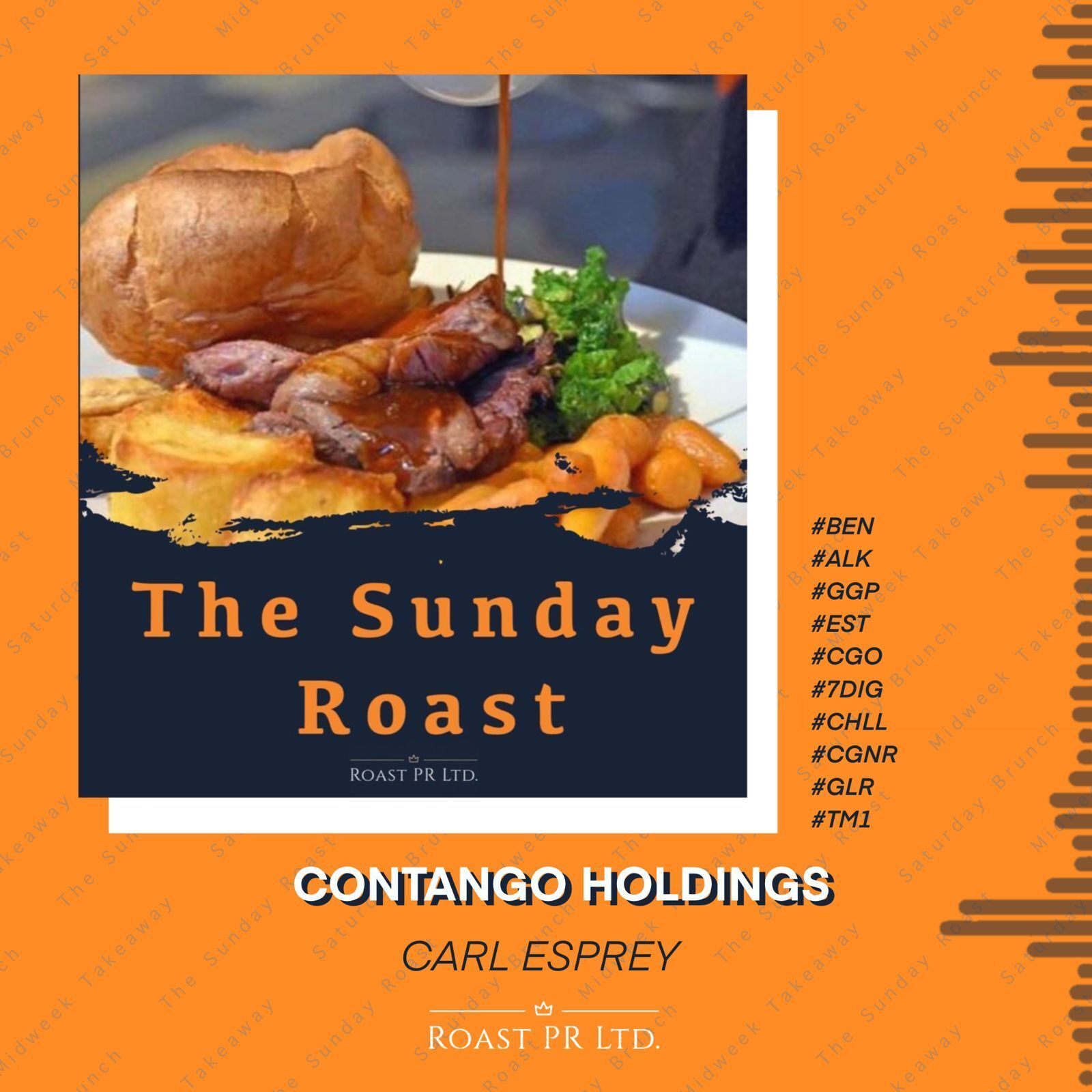 S5 Ep17: The Sunday Roast featuring Carl Esprey, CEO of Contango Holdings (LSE:CGO) #CGO #GGP #BEN #IOG #GLR #PXEN #ALK #PRE #7DIG #EST #CHLL #CGNR #TM1 episode artwork