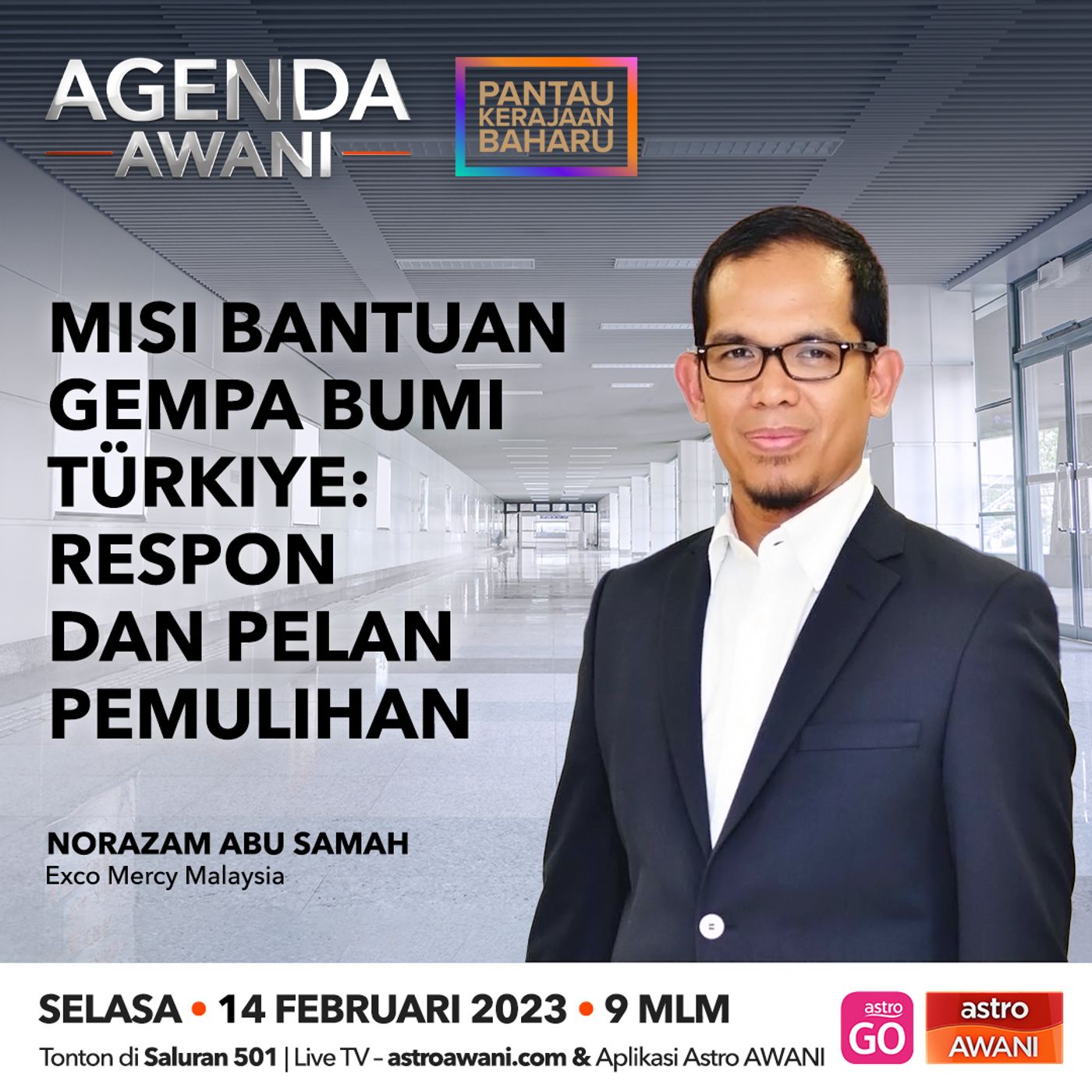 Agenda AWANI: Misi bantuan gempa bumi Turkiye: Respon dan pelan pemulihan episode artwork