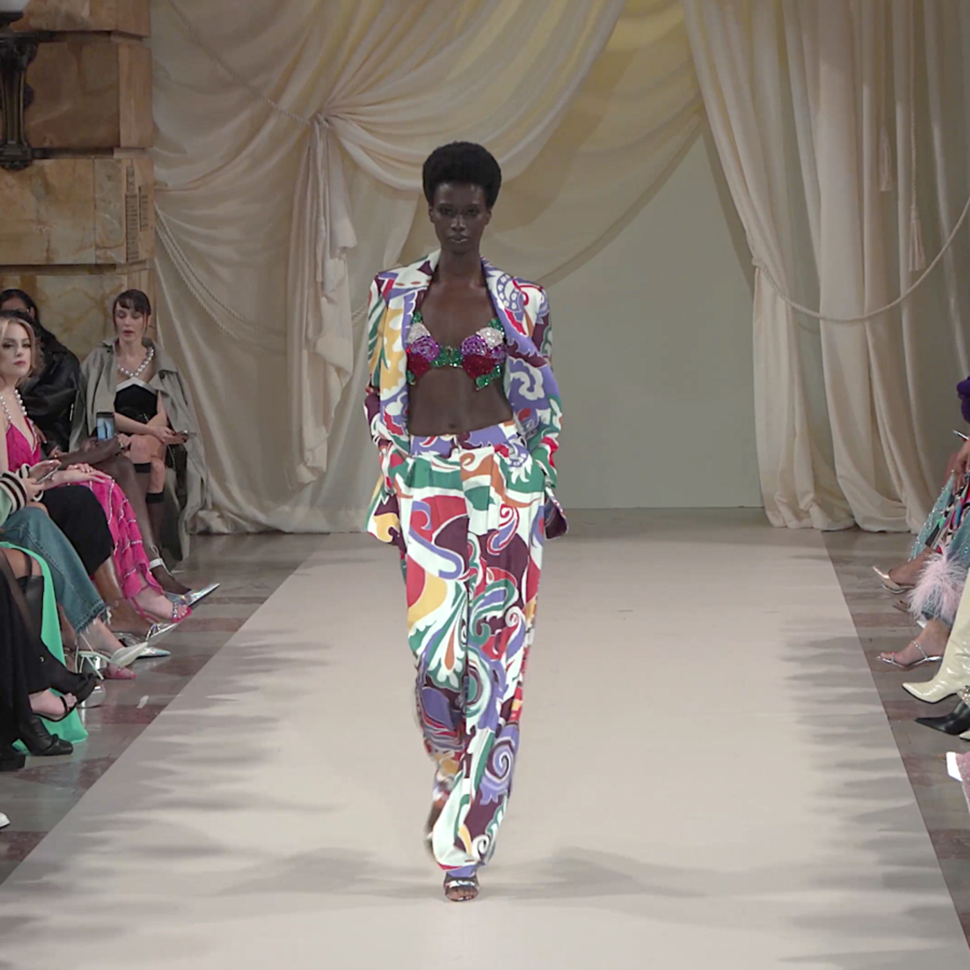 279: NYFW Fall 2023: PatBO is a Colorful Mix of Rock 'n' Roll Meets '90s Supermodel