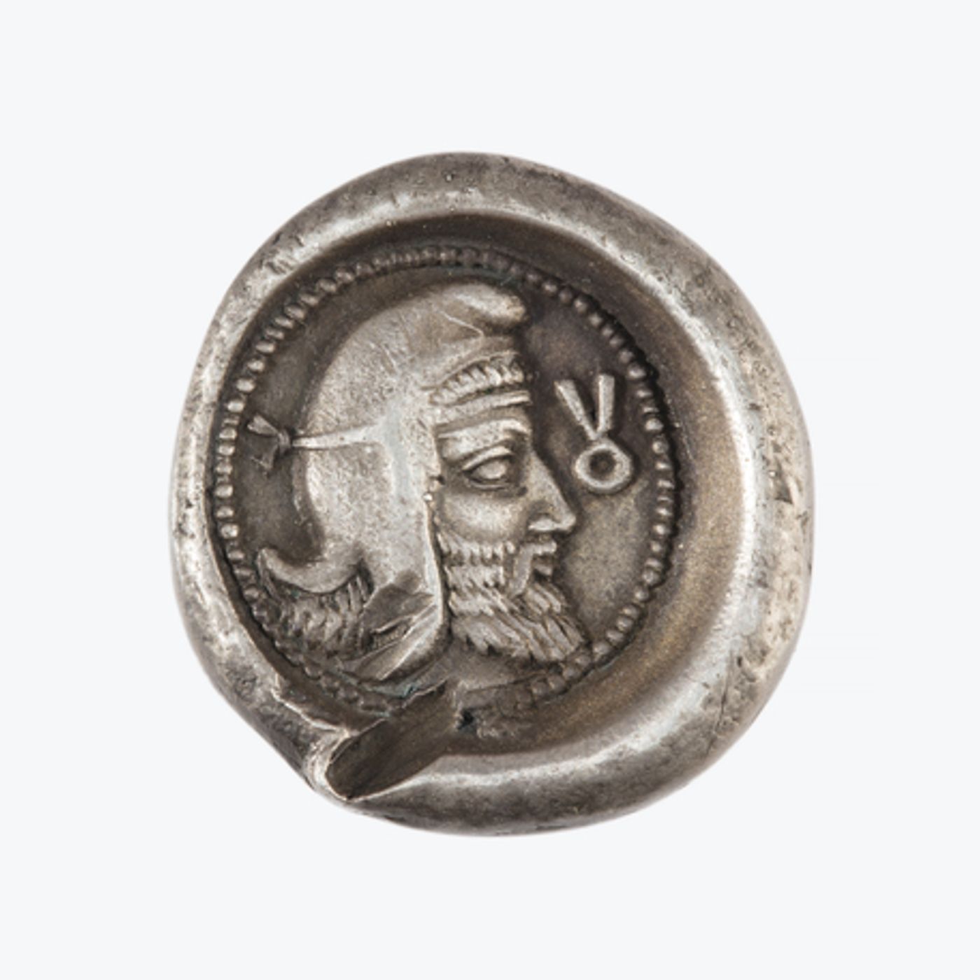 38: An Electrotype of an ancient Lydian coin