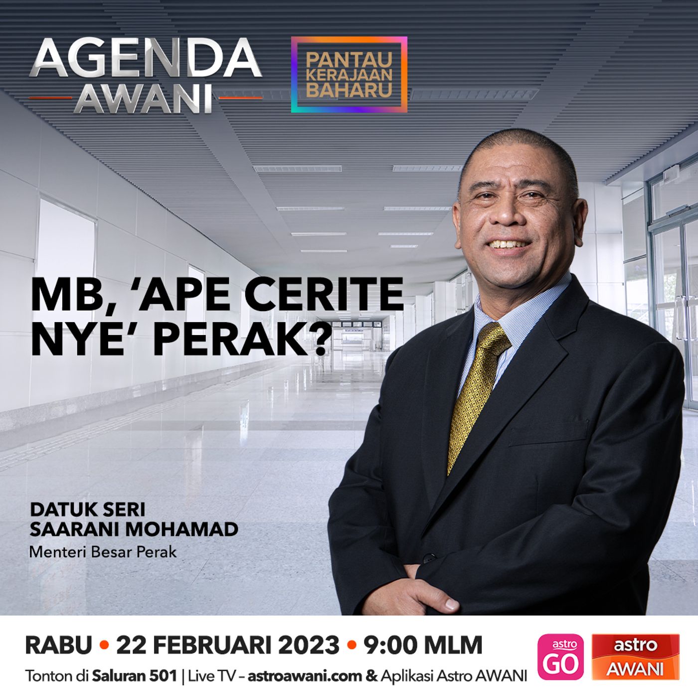 Agenda AWANI: MB 'Ape cerite nye' Perak? episode artwork