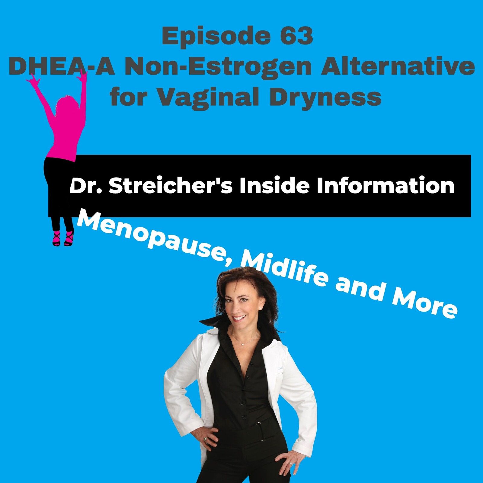 S1 Ep63:  DHEA-A Non-Estrogen Alternative for Vaginal Dryness