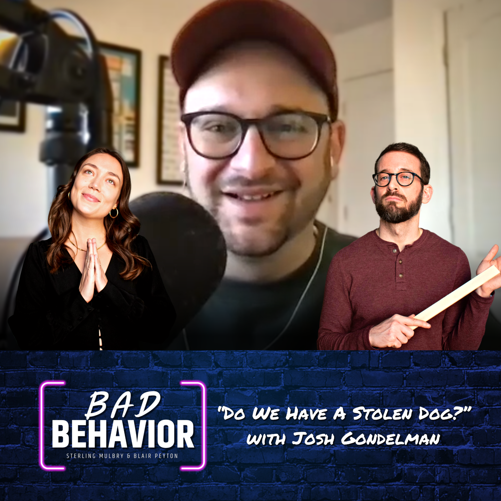 S1 Ep8: “Do We Have A Stolen Dog?” with Josh Gondelman episode artwork