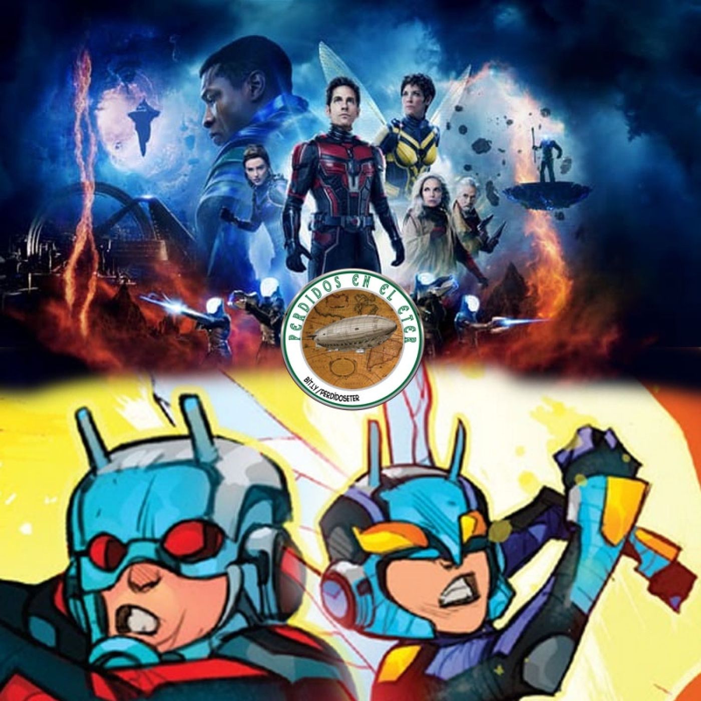 S21 Ep520: Perdidos En El Éter #520 - Ant-Man And The Wasp: Quantumania (Cine y Comics) episode artwork