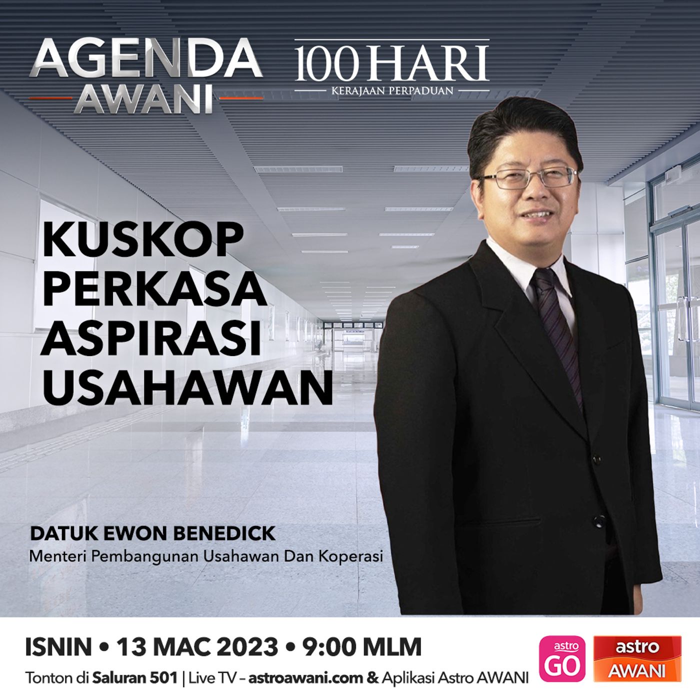 Agenda AWANI: KUSKOP Perkasa Aspirasi Usahawan episode artwork