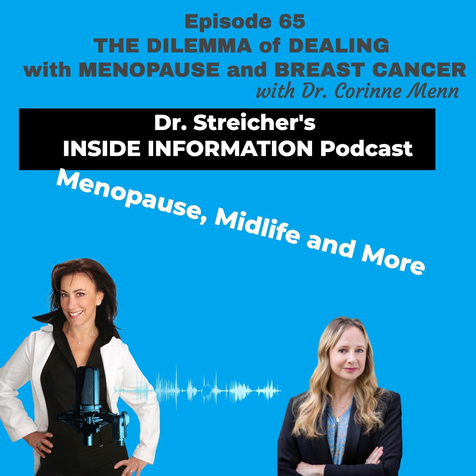 S1 Ep65: The Dilemma of Dealing with Menopause AND Breast Cancer with Dr. Corinne Menn