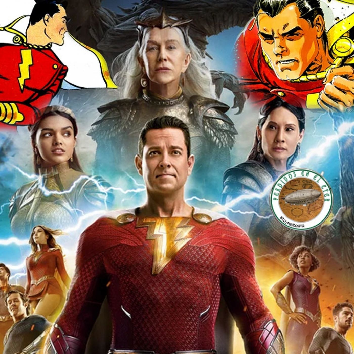 S21 Ep523: Perdidos En El Éter #523 - Shazam! Fury Of The Gods / The Power Of Shazam (Cine y Comics) episode artwork