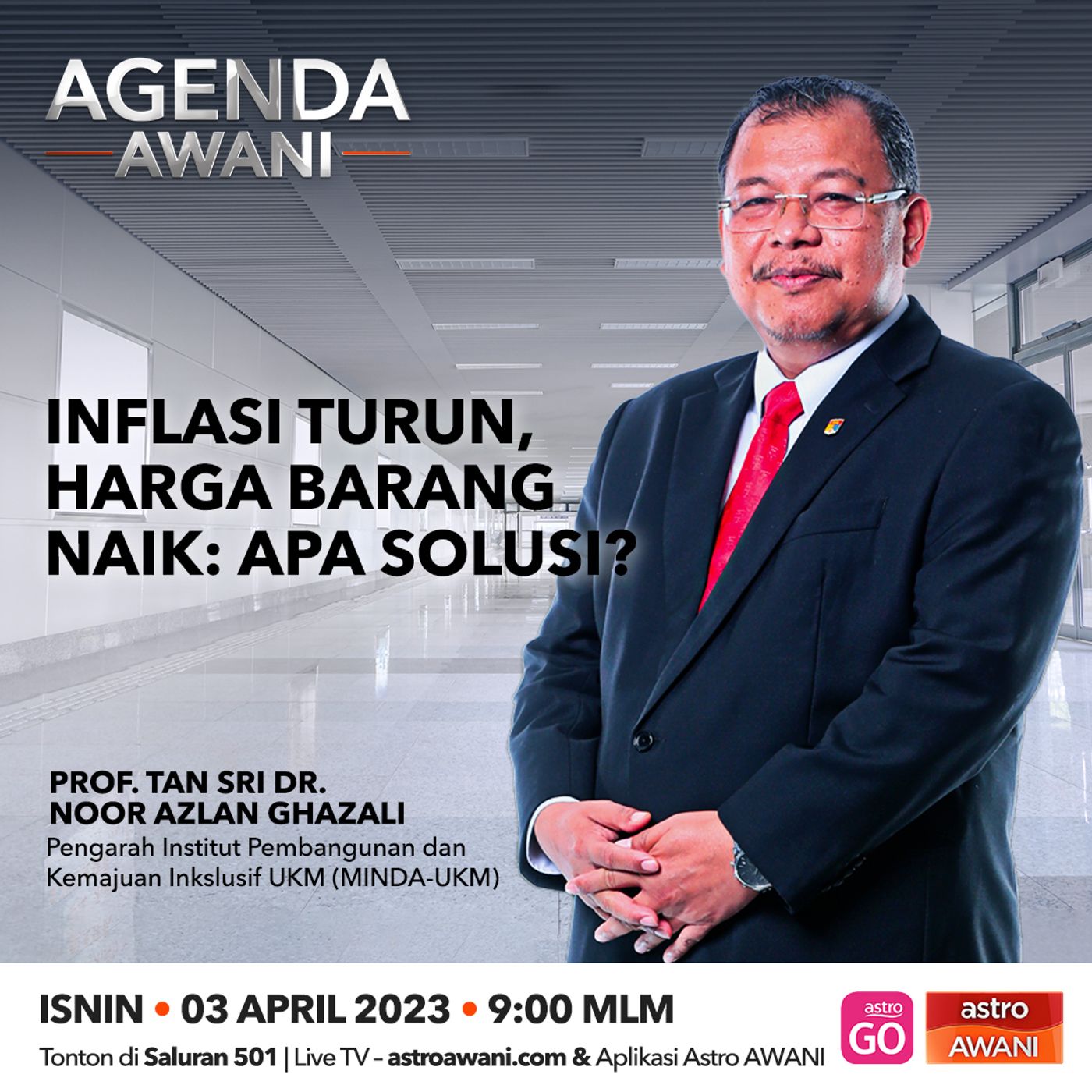 Agenda AWANI: Inflasi turun, harga barang naik: Apa solusi? episode artwork