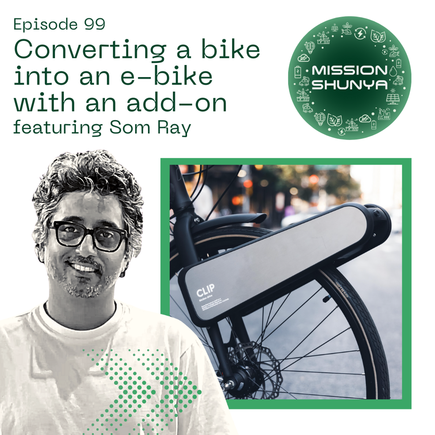 99: Converting a bike into an e-bike with an add-on ft. Som Ray, Clip