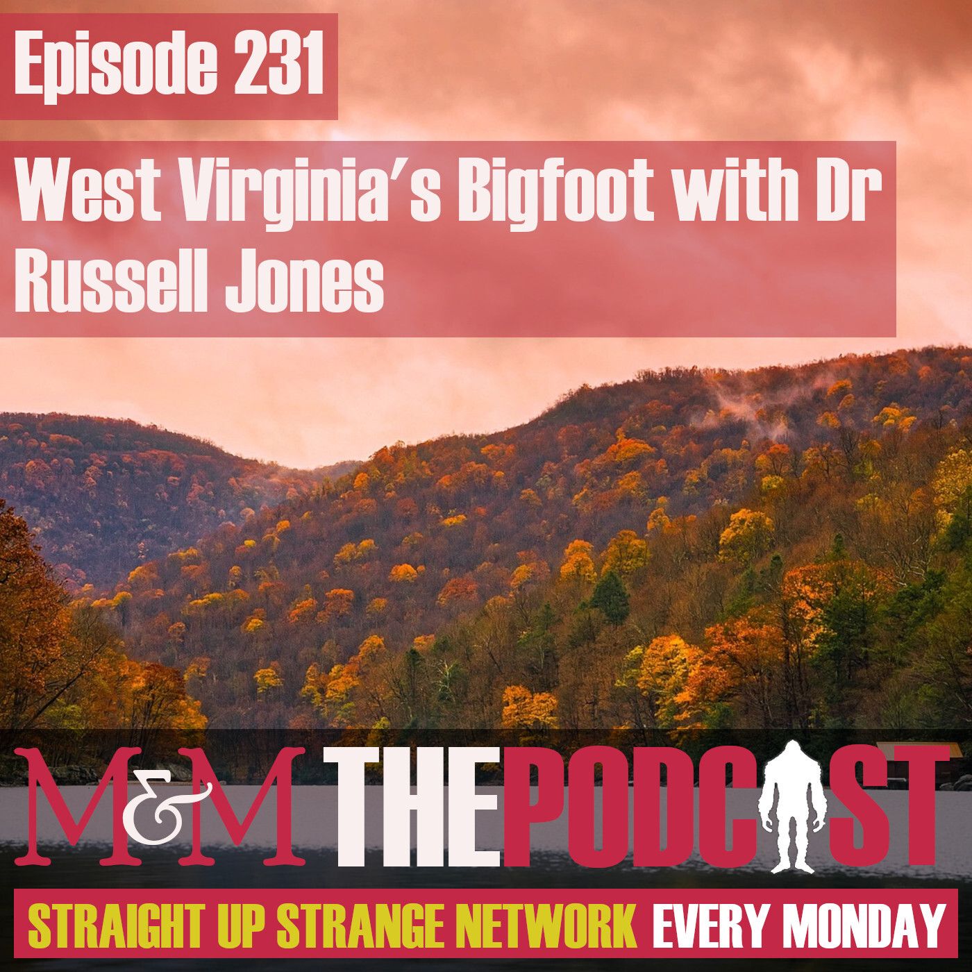 Mysteries and Monsters: Episode 231 West Virginia Bigfoot with Dr Russell Jones