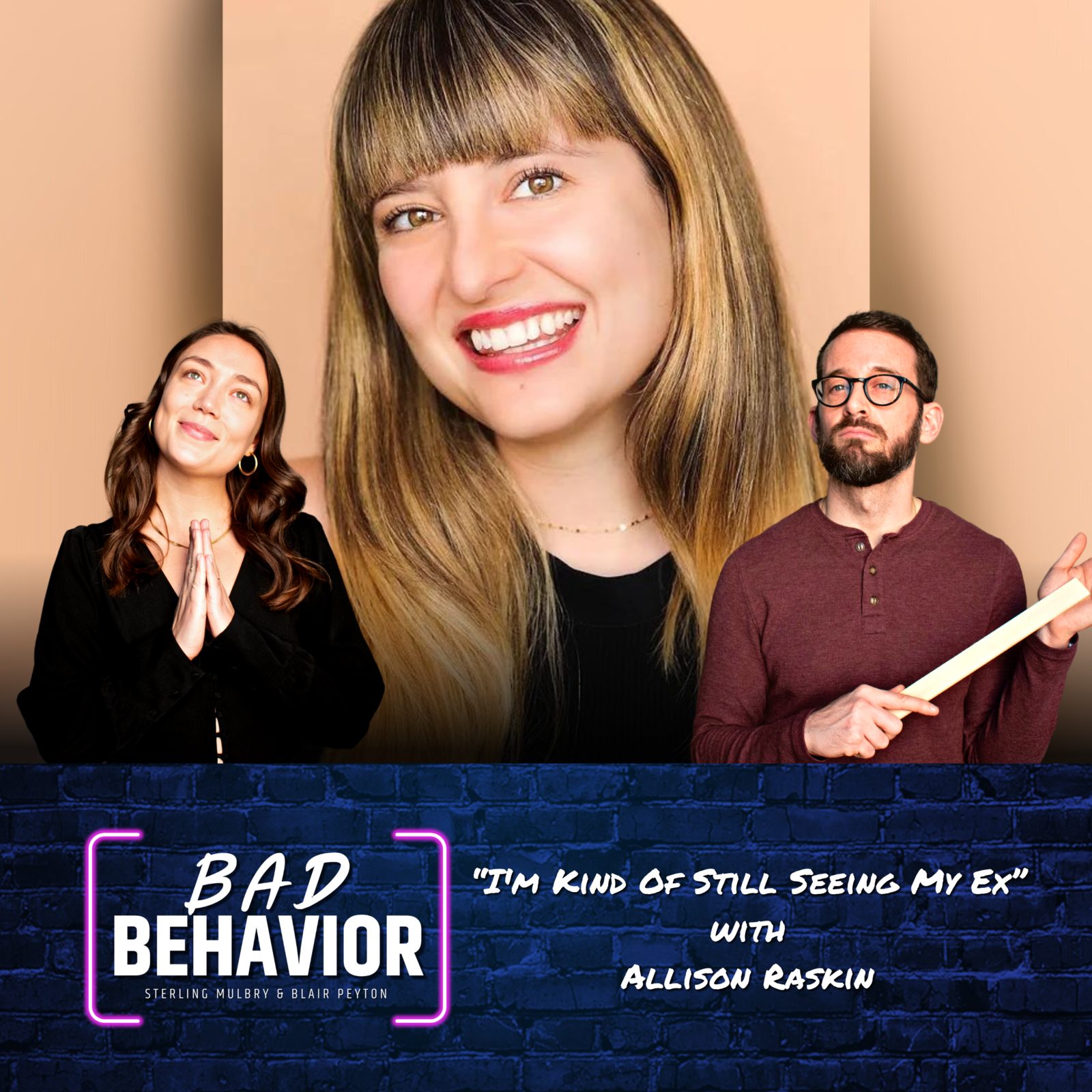 S1 Ep14: “I'm Kind Of Still Seeing My Ex” with Allison Raskin (Just Between Us) episode artwork