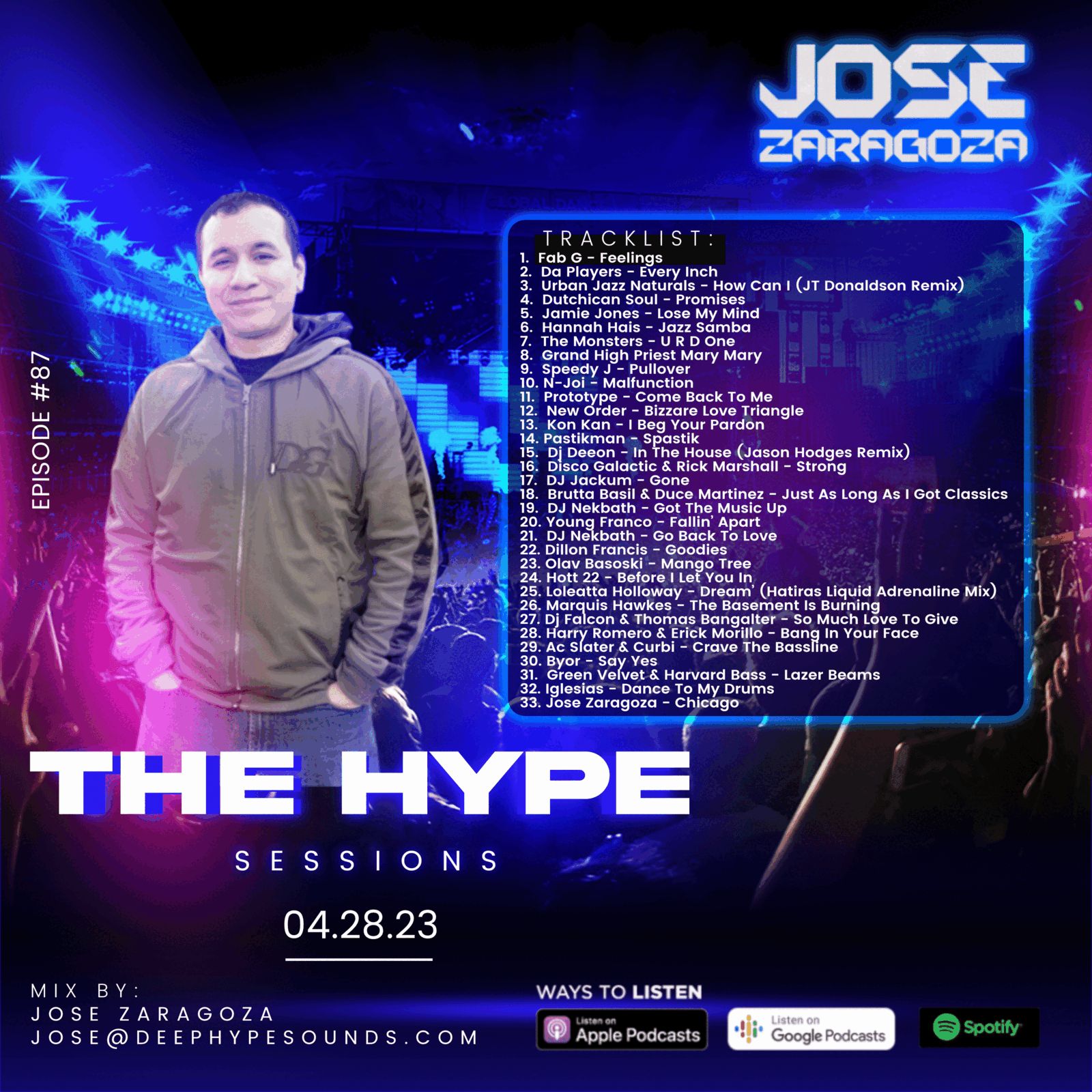 Jose Zaragoza - The Hype Sessions