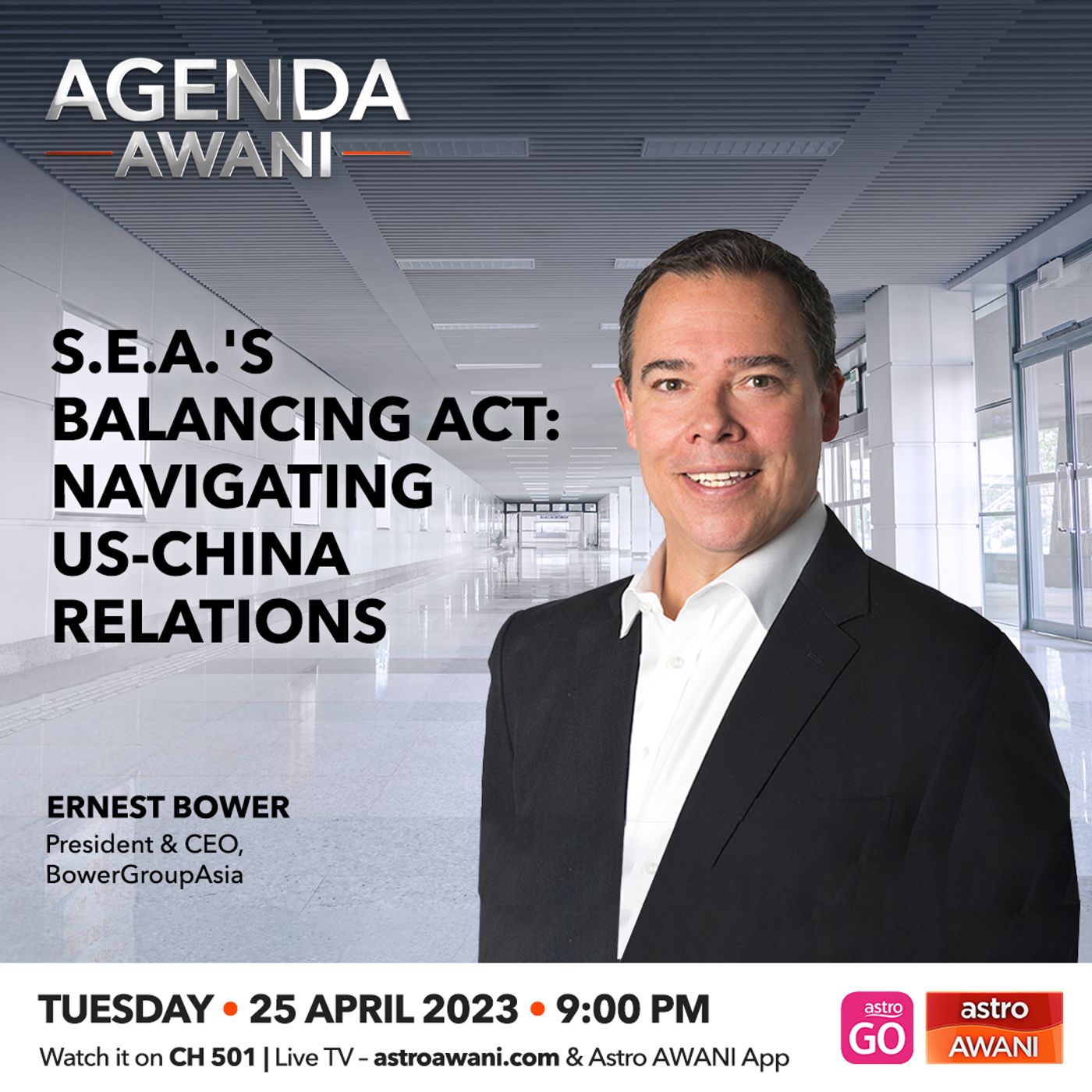 Agenda AWANI: S.E.A.'s Balancing Act | Navigating US-China relations episode artwork