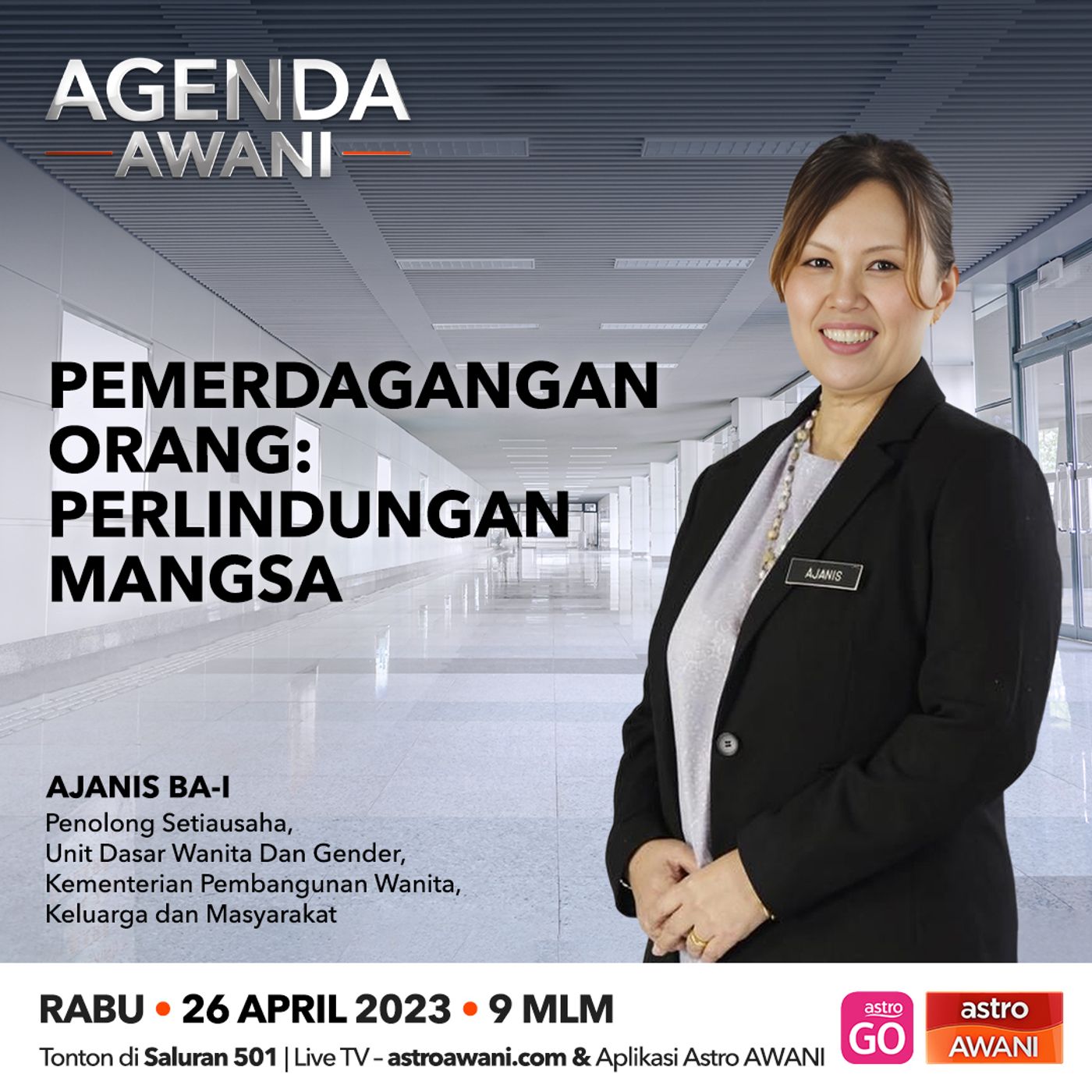 Agenda AWANI: Pemerdagangan orang, perlindungan mangsa episode artwork