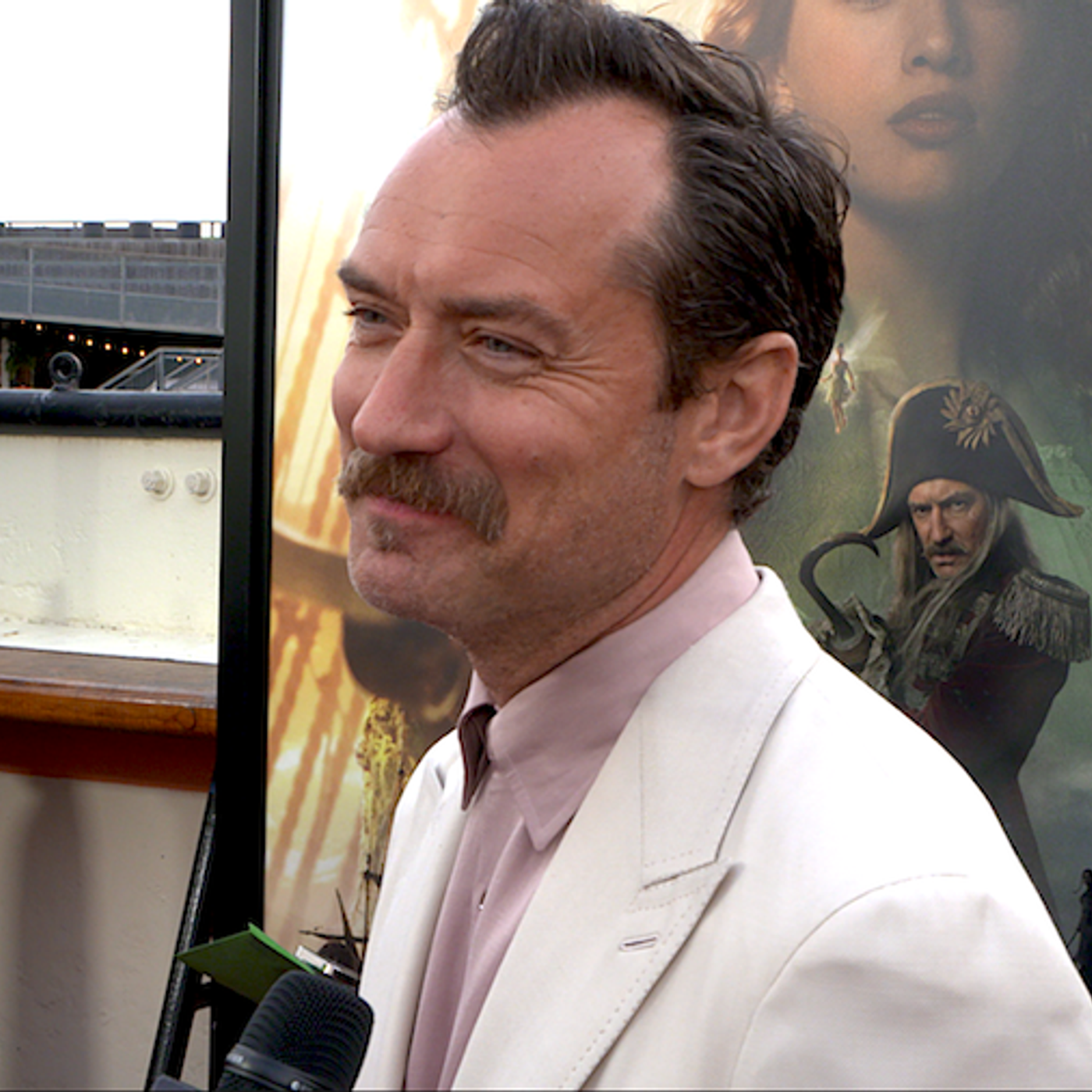 Jude Law on Taking on Role of Captain Hook in Peter Pan & Wendy