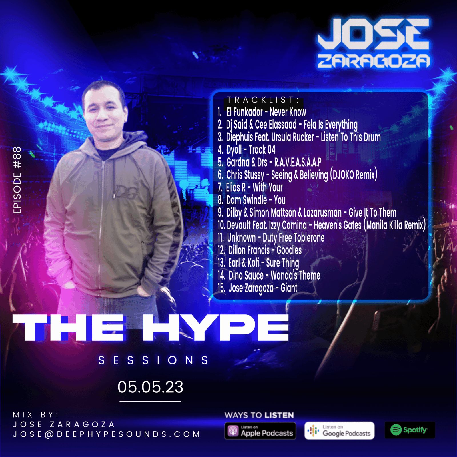 Jose Zaragoza - The Hype Sessions