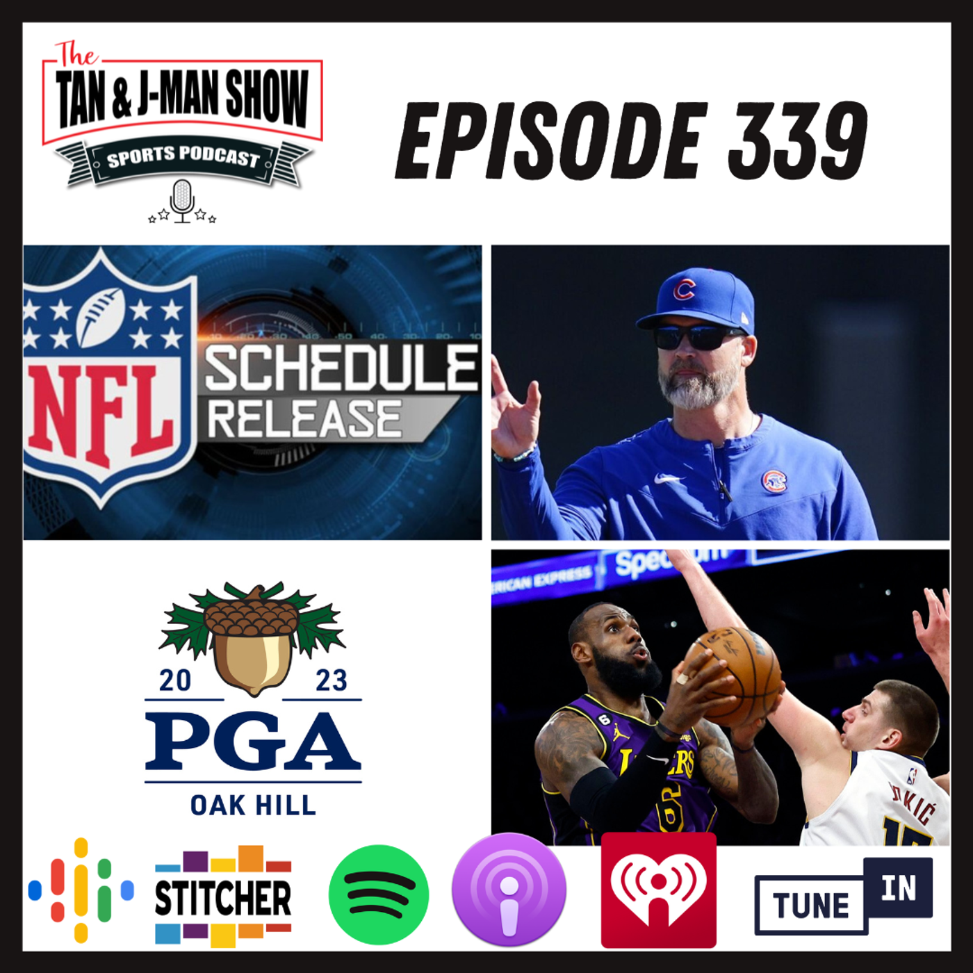 S7 Ep339: Will David Ross Get Fired? | Who Is Going To Win The PGA Championship? | Will The Nuggets Knock Off LeBron? episode artwork