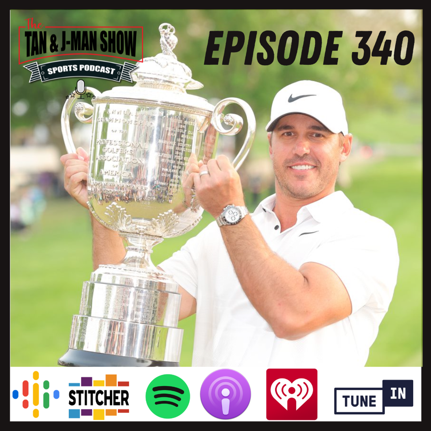 S7 Ep340: Is Brooks Koepka The Greatest Golfer of This Generation? | Are We Going to Get a Nuggets vs Heat Finals? episode artwork