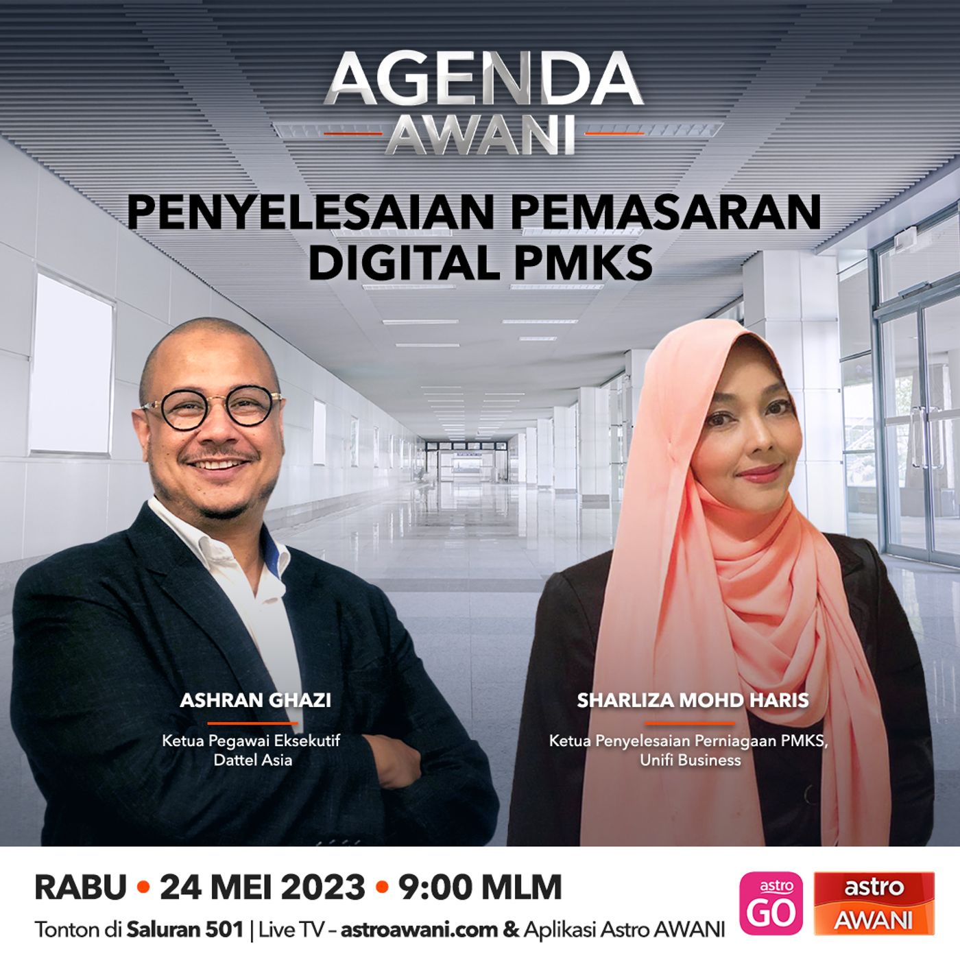 Agenda AWANI: Penyelesaian pemasaran digital PMKS episode artwork