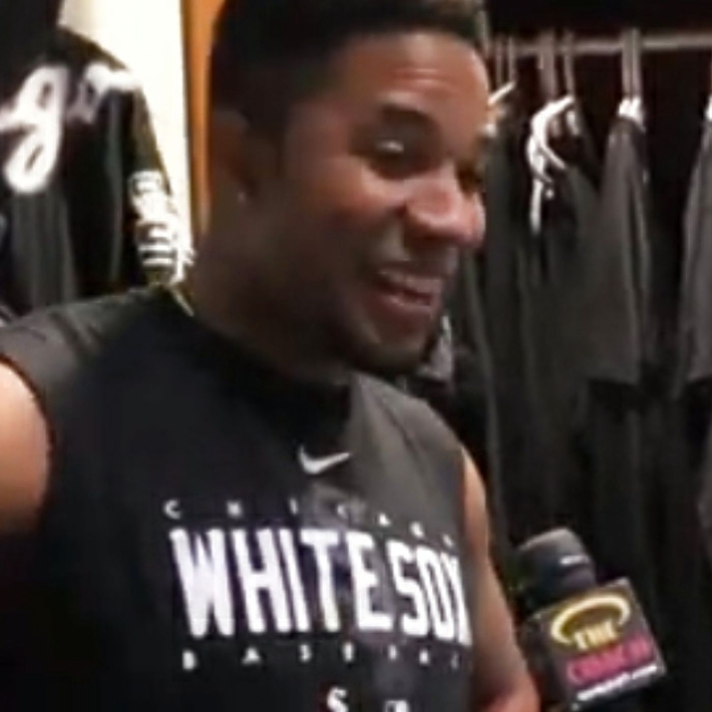 Elvis Andrus White Sox & Coach Mike Mayden