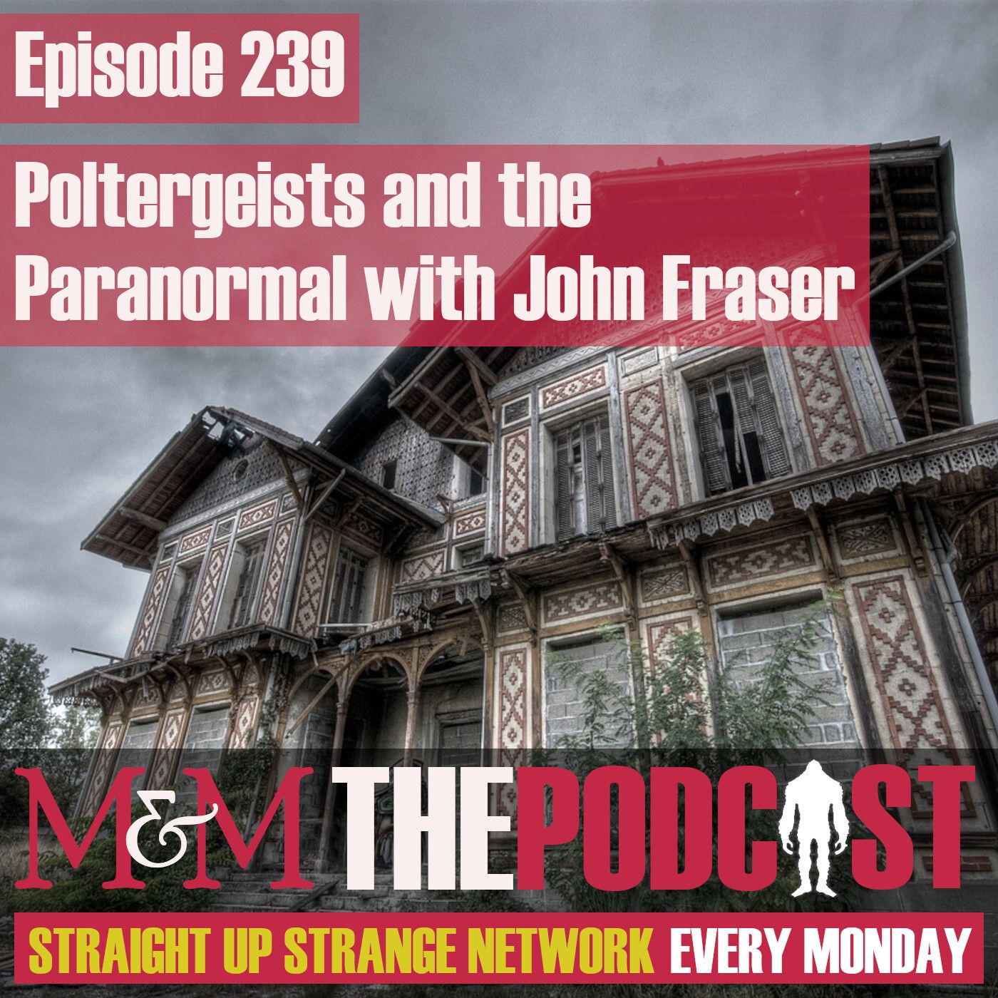 Mysteries and Monsters: Episode 239 Poltergeists and the Paranormal with John Fraser