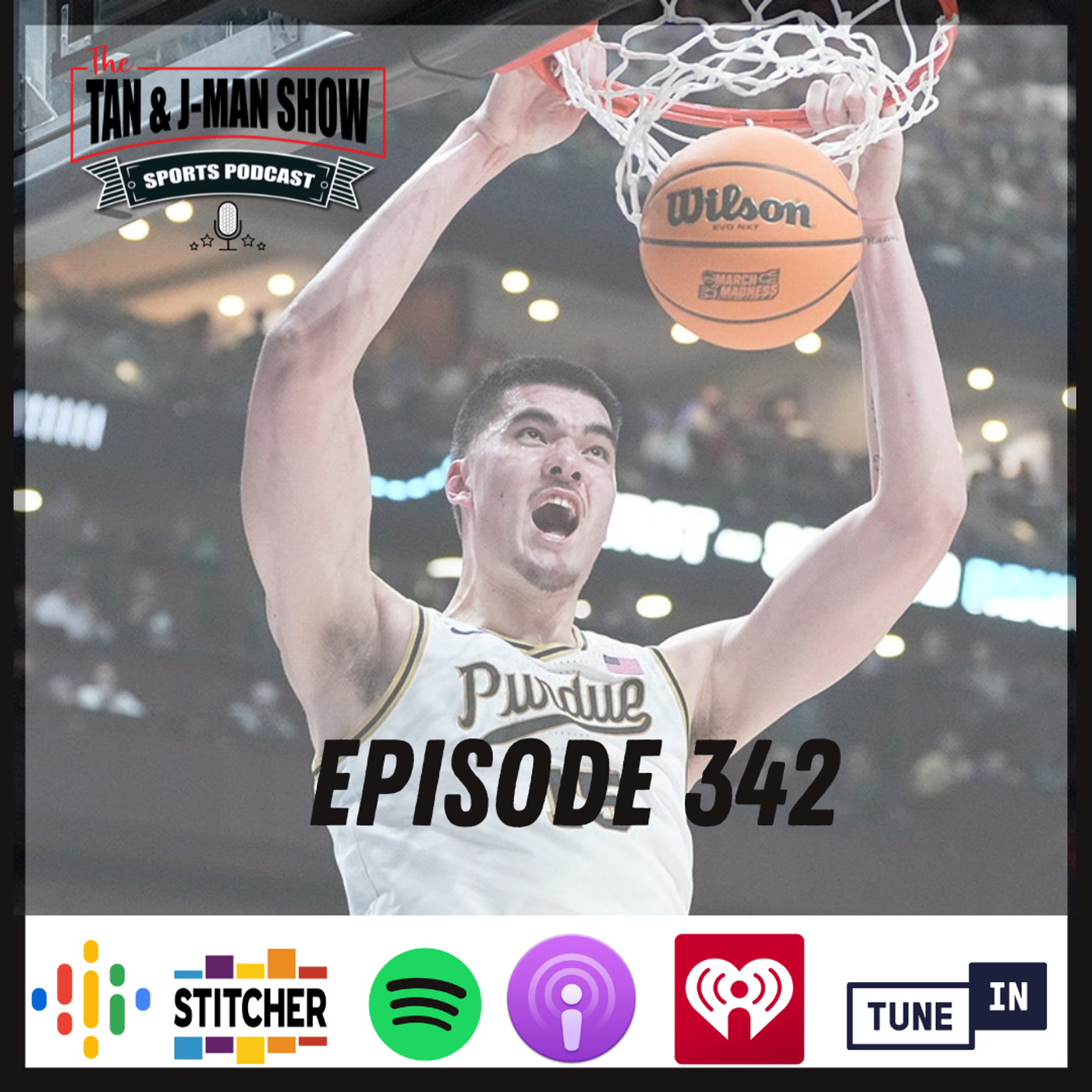 S7 Ep342: Zach Edey Returns To Purdue | The Heat Tie Things Up | The Cubs Aren't In Last episode artwork
