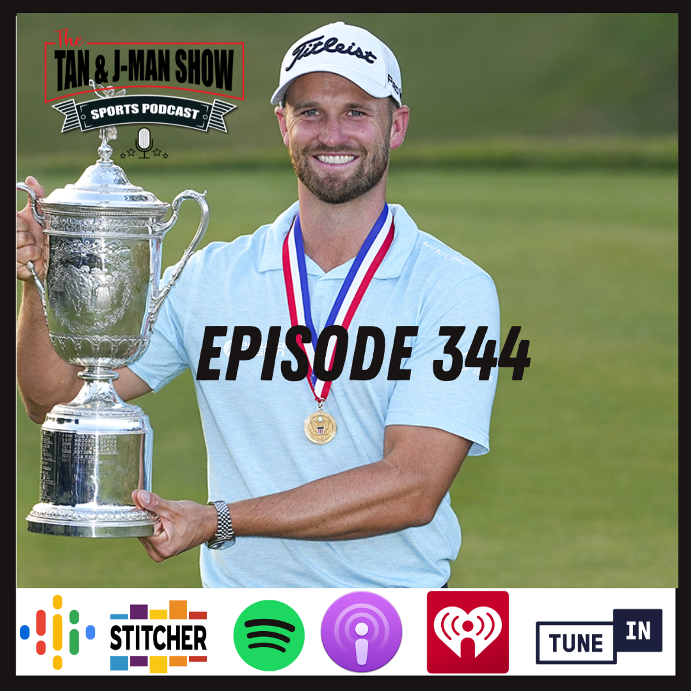 S7 Ep344: Rory and Rickie Fall Short as Wyndham Clark Prevails at the US Open | The Denver Nuggets Are NBA Champions | The Future of Big Ten Football episode artwork