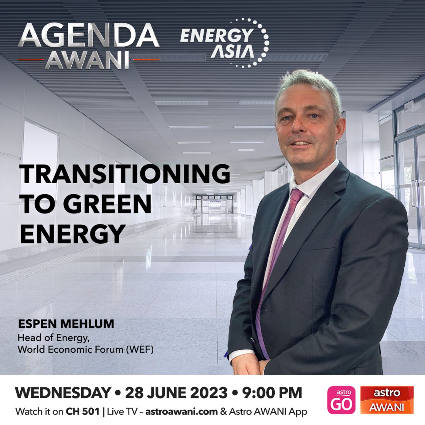 Agenda AWANI: Transitioning to green energy episode artwork
