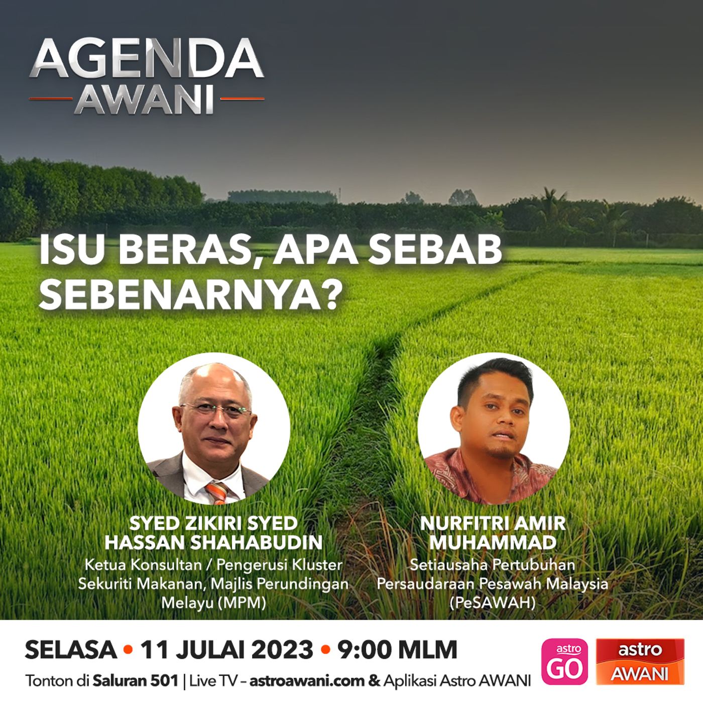 Agenda AWANI: Isu beras, apa sebab sebenarnya? episode artwork