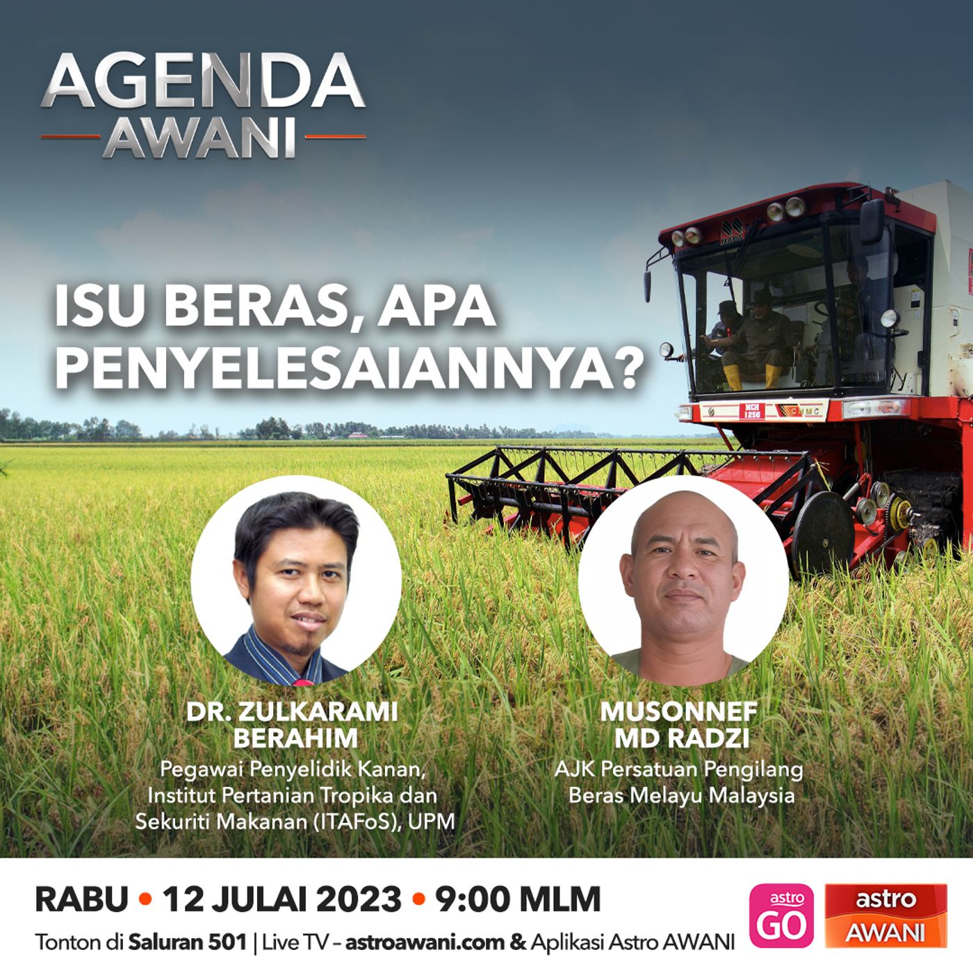 Agenda AWANI: Isu beras, apa penyelesaiannya? episode artwork