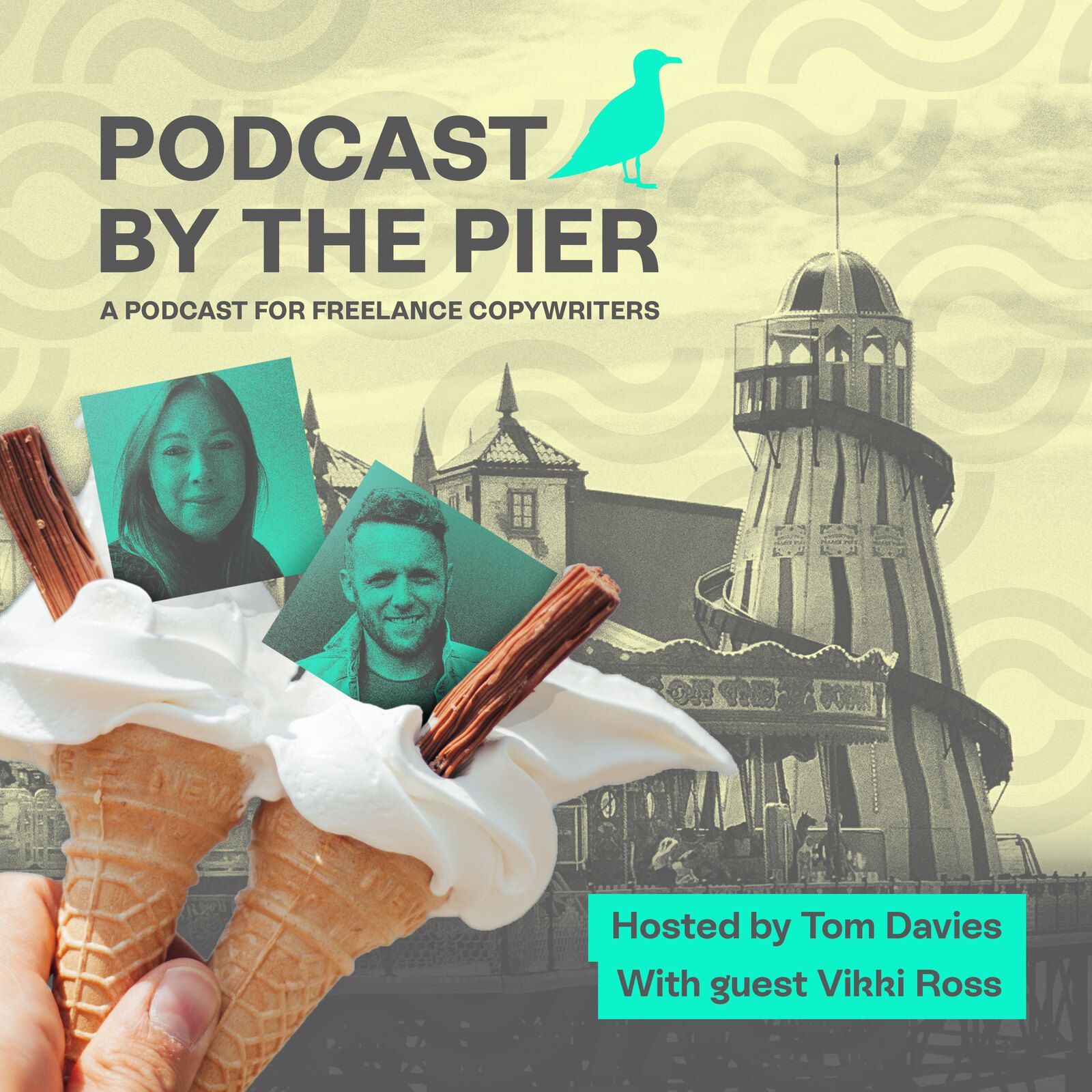 Podcast by the pier