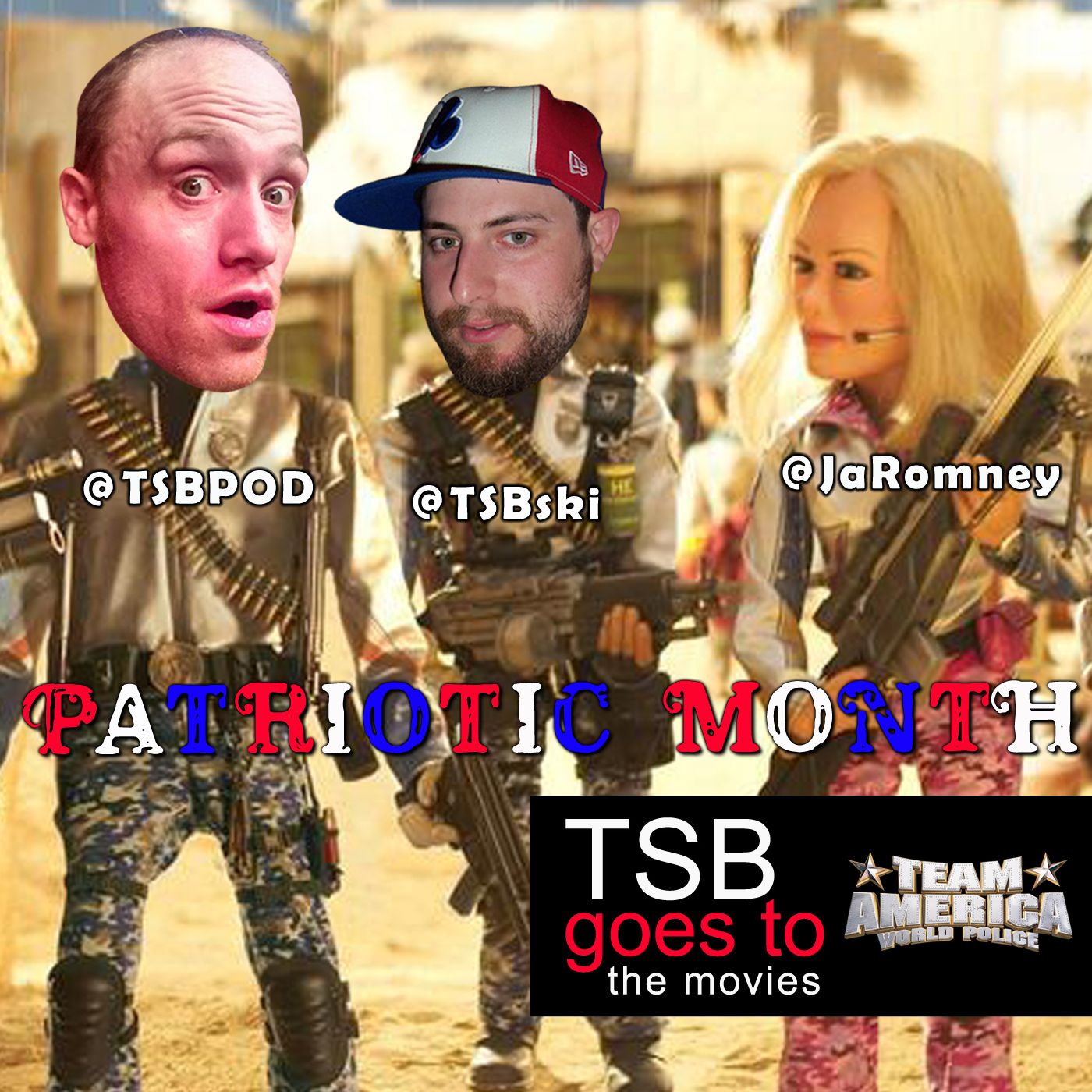 TSBGTTM Patriotic Month - Team America: World Police episode artwork