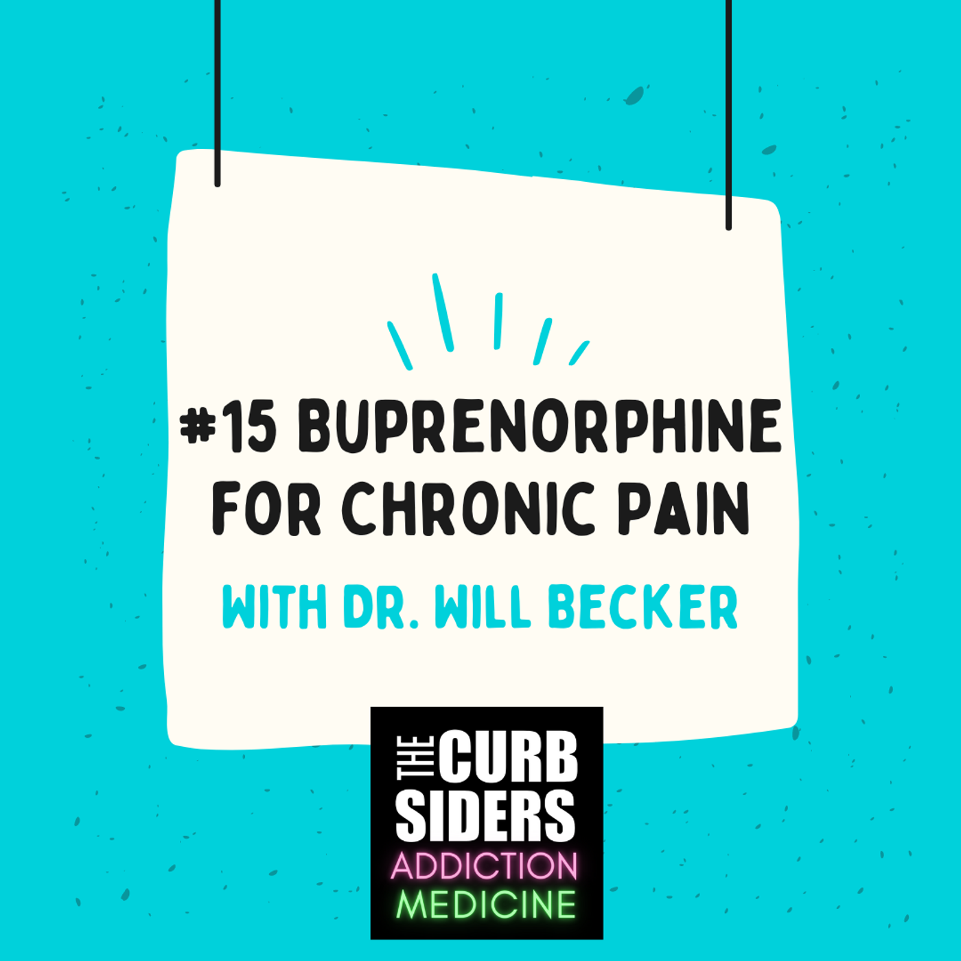 S2 Ep4: #15 Buprenorphine for Chronic Pain with Dr. Will Becker
