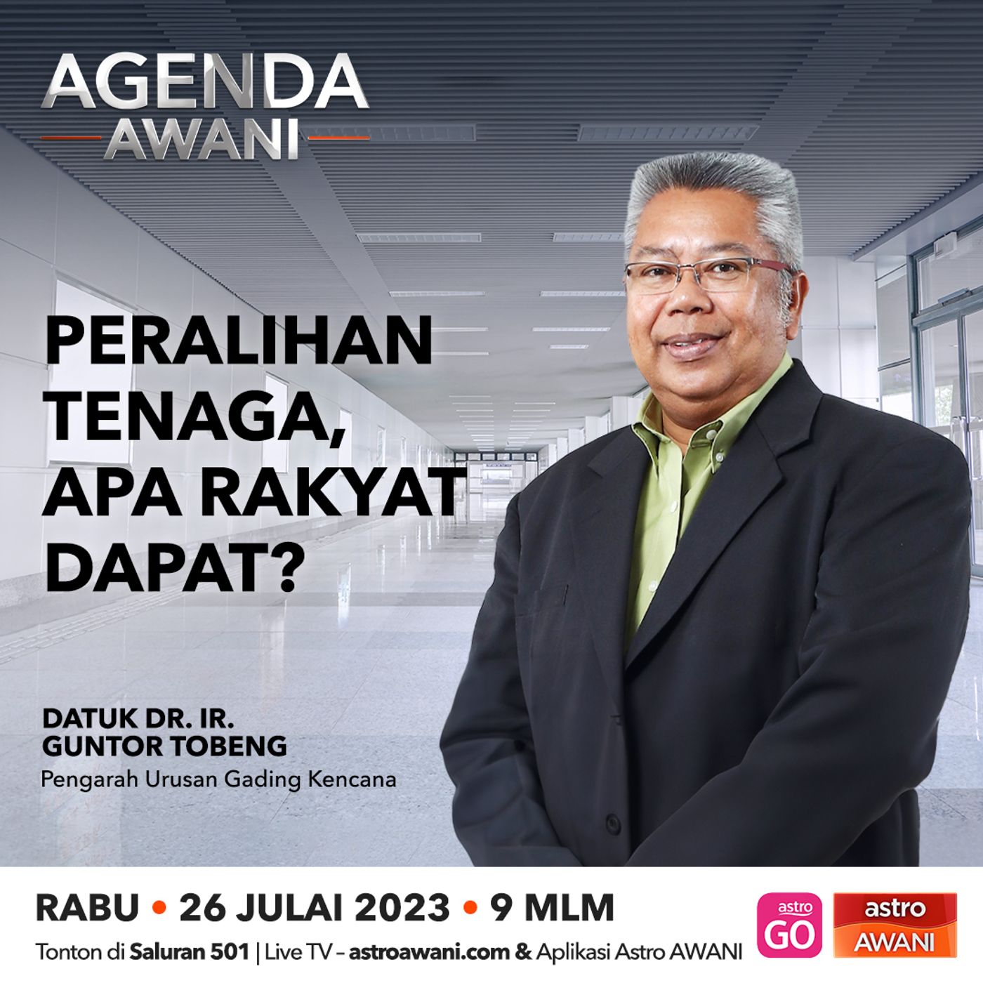 Agenda AWANI: Peralihan tenaga, apa rakyat dapat? episode artwork