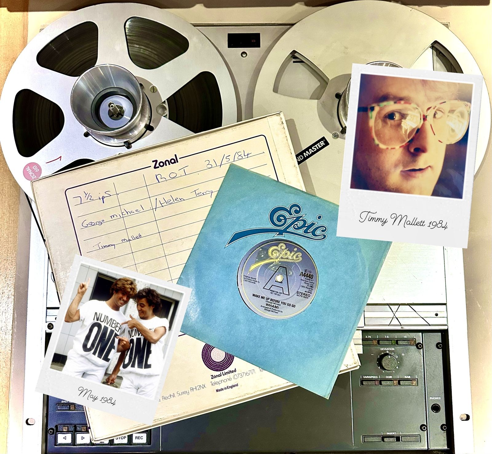 George Michael on Piccadilly Radio May 31st 1984 episode artwork