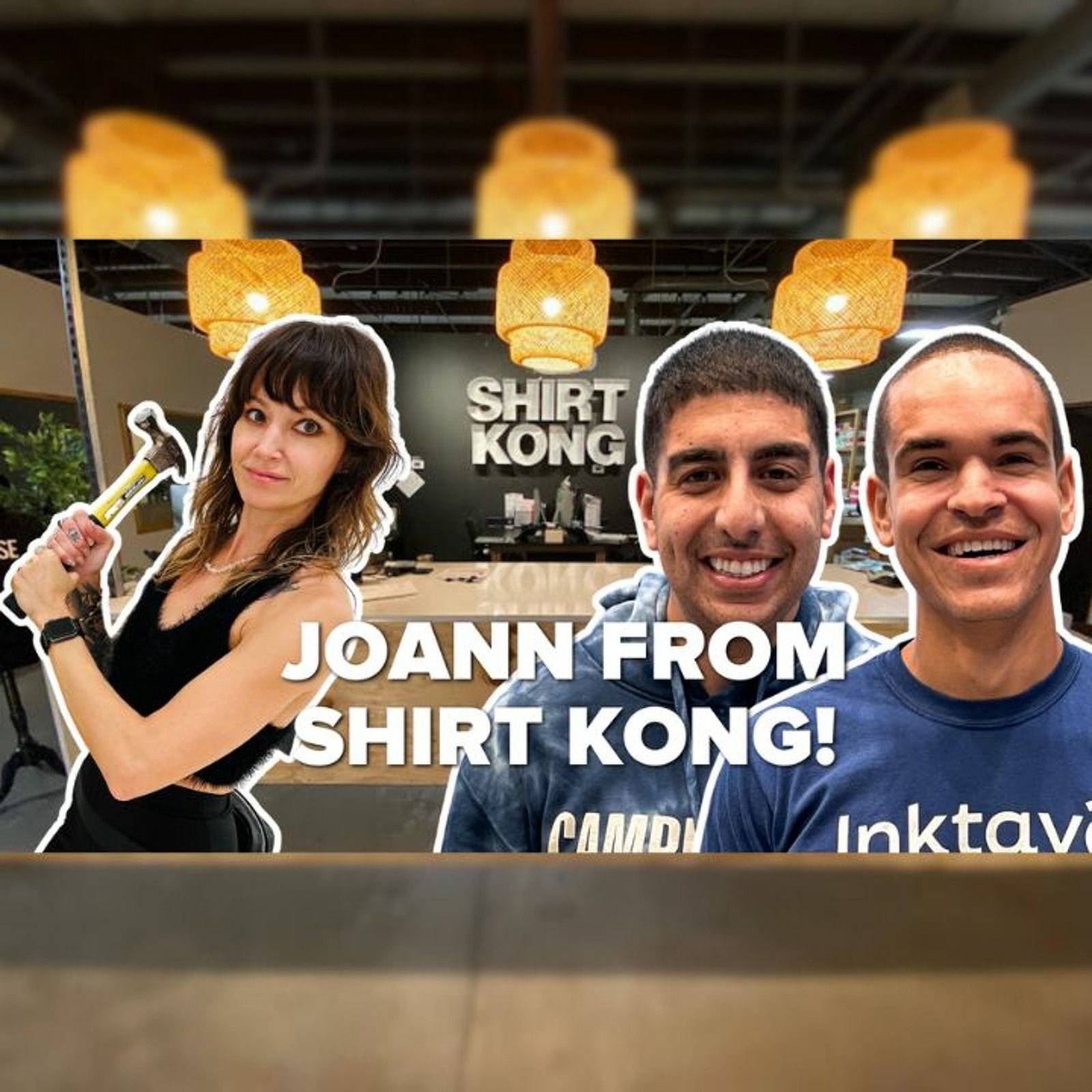 Power Couple Chronicles: Building Our Shop At Shirt Kong with JoAnn! Episode cover