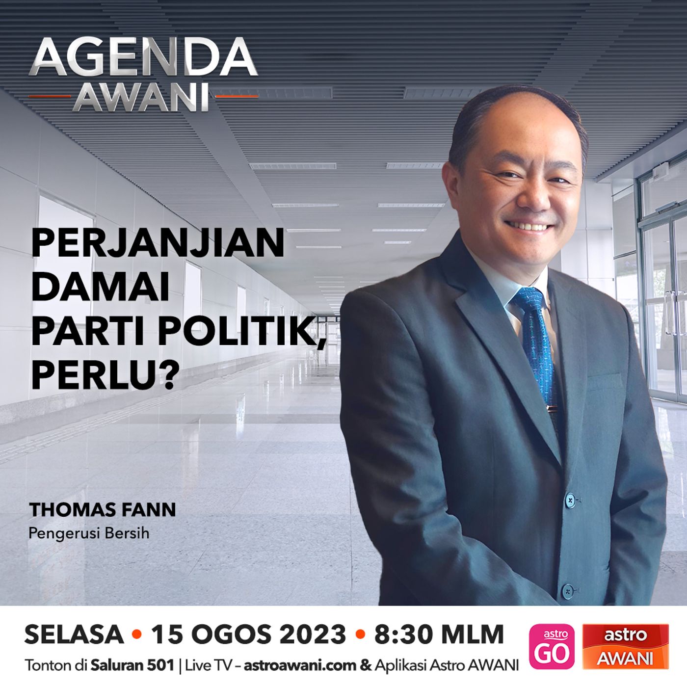 Agenda AWANI: Perjanjian damai parti politik, perlu? episode artwork