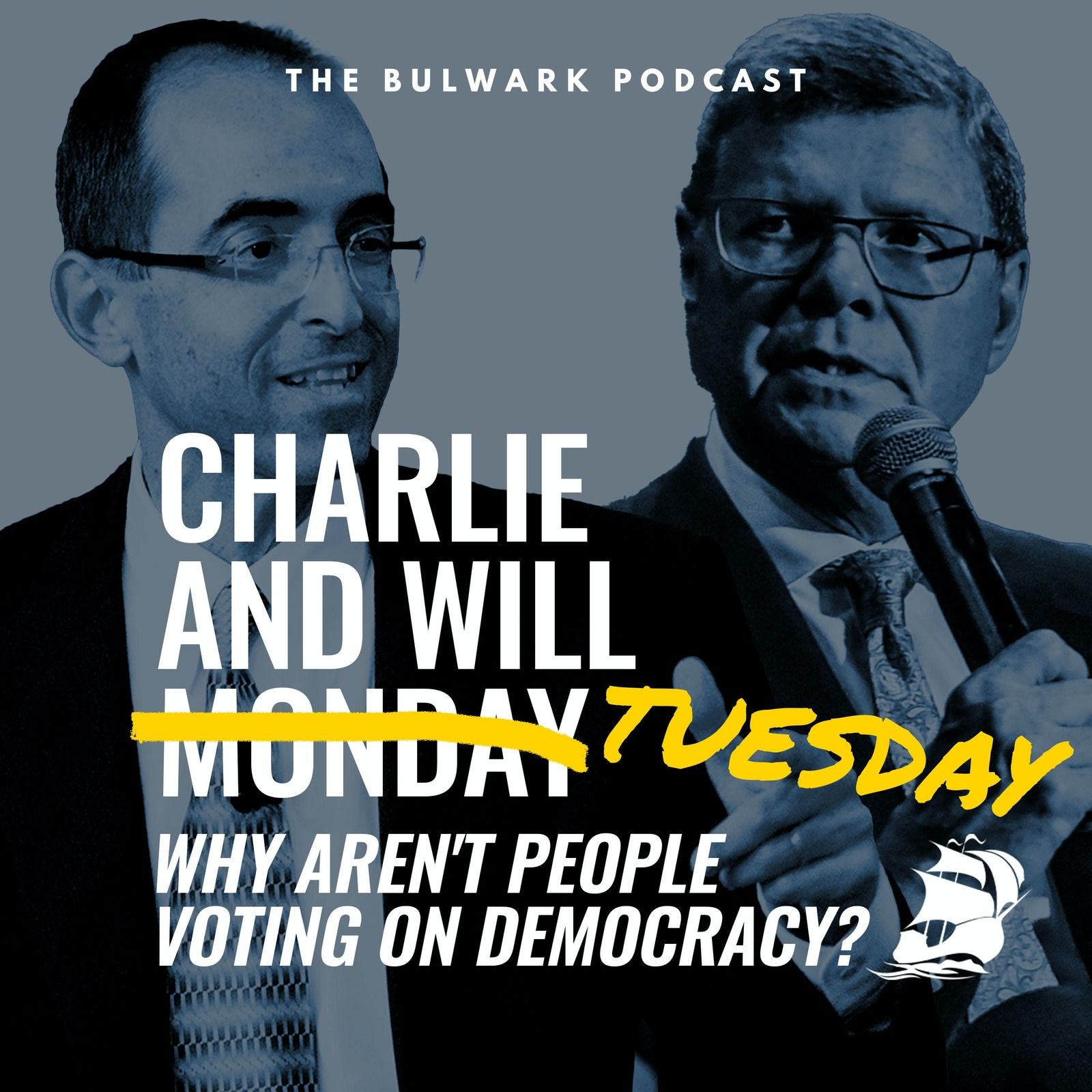 Will Saletan: Why Aren't People Voting on Democracy? by The Bulwark Podcast