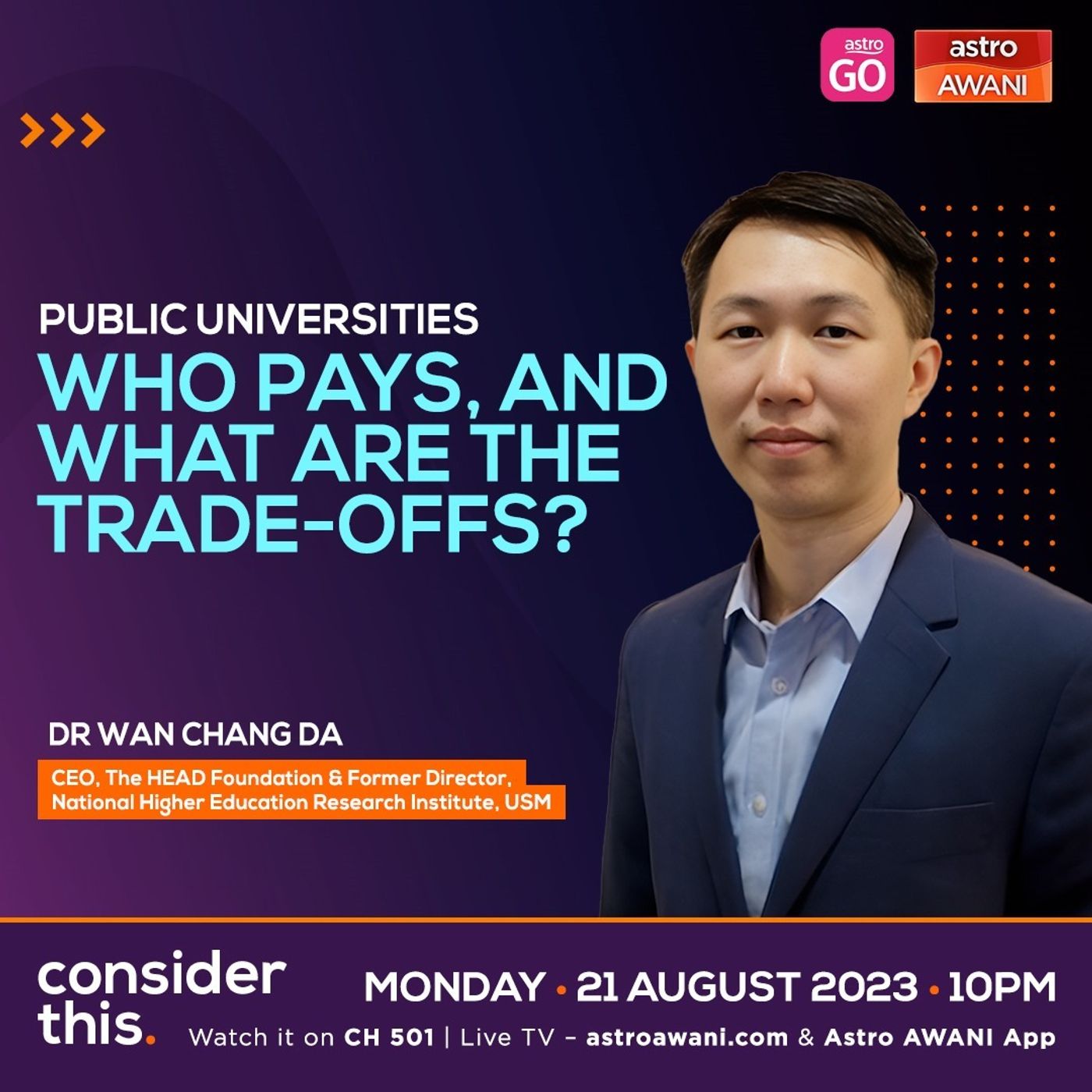 Consider This: Public Universities - Who Pays, And What Are The Trade-Offs? episode artwork