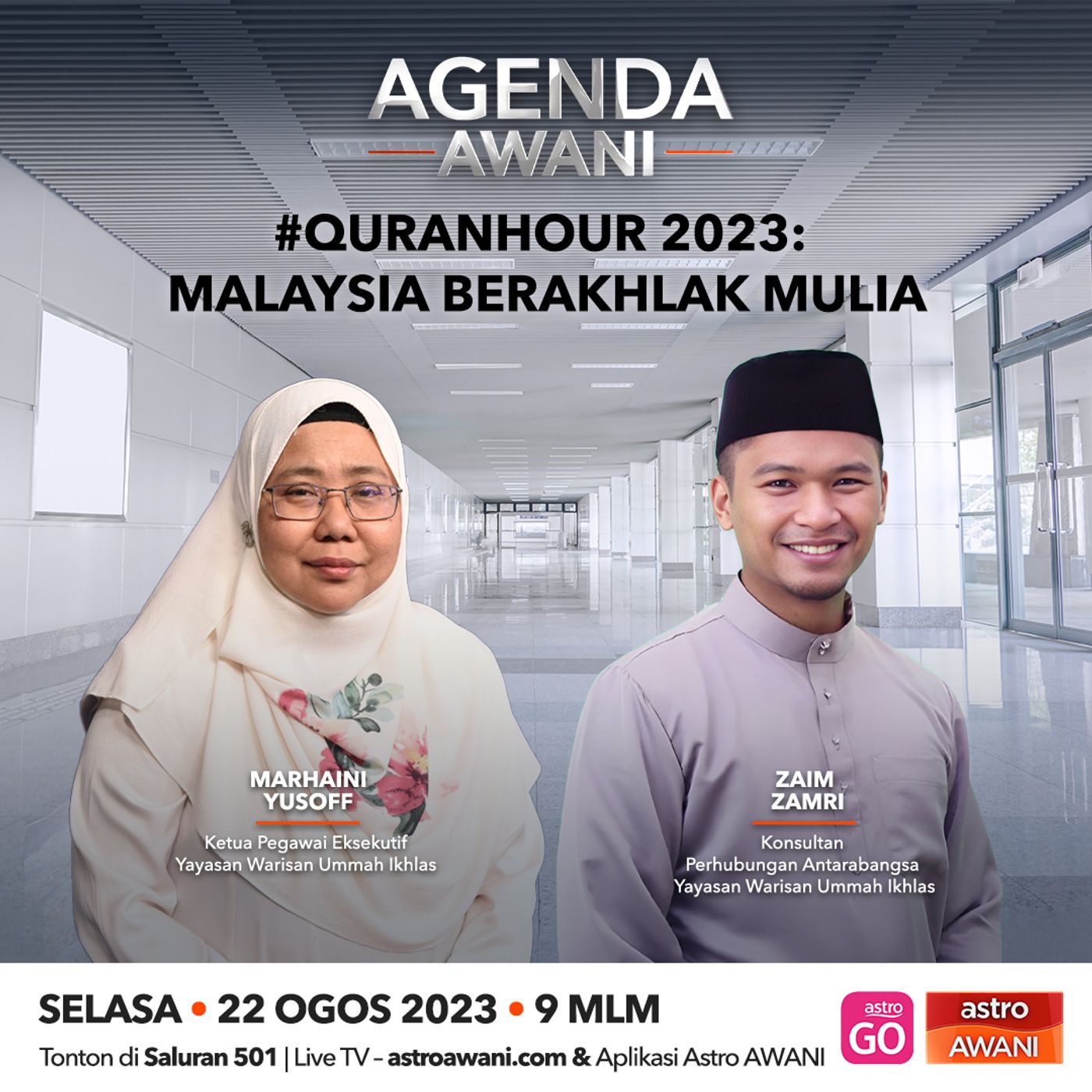 Agenda AWANI: #QuranHour 2023 | Malaysia Berakhlak Mulia episode artwork